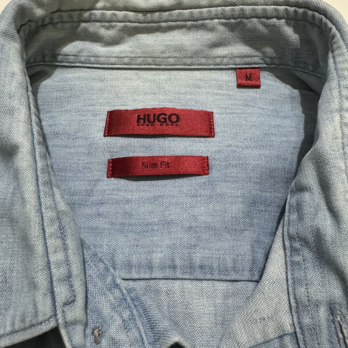 Hugo Boss Hugo Boss Denim Men’s Slim Fit Shirt Button Up Long Sleeve Size US M / EU 48-50 / 2 - 3 Thumbnail