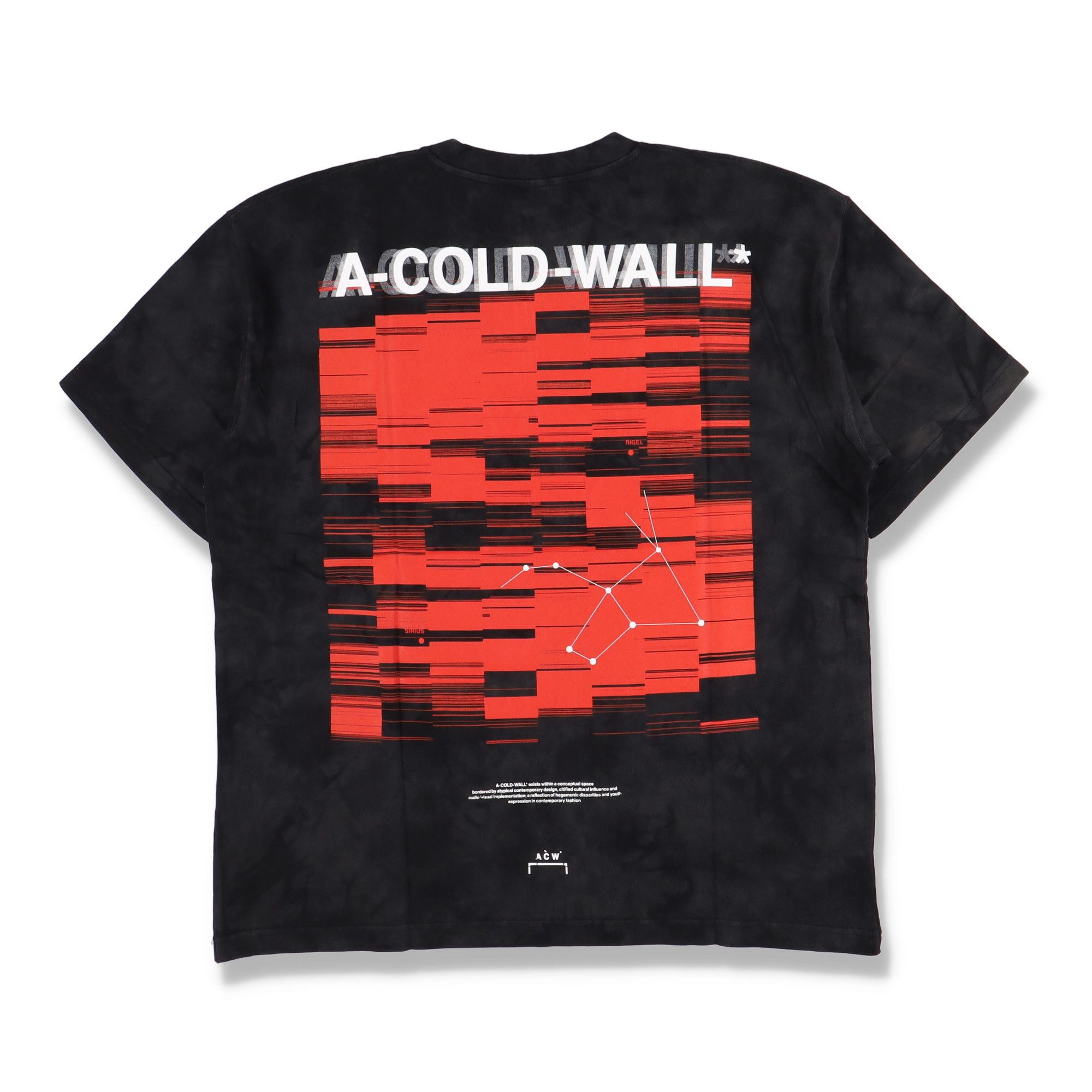 A-COLD-WALL* Black Tie-Dye Lunar New Year Logo Oversized T-Shirt Size US L / EU 52-54 / 3 - 1 Thumbnail