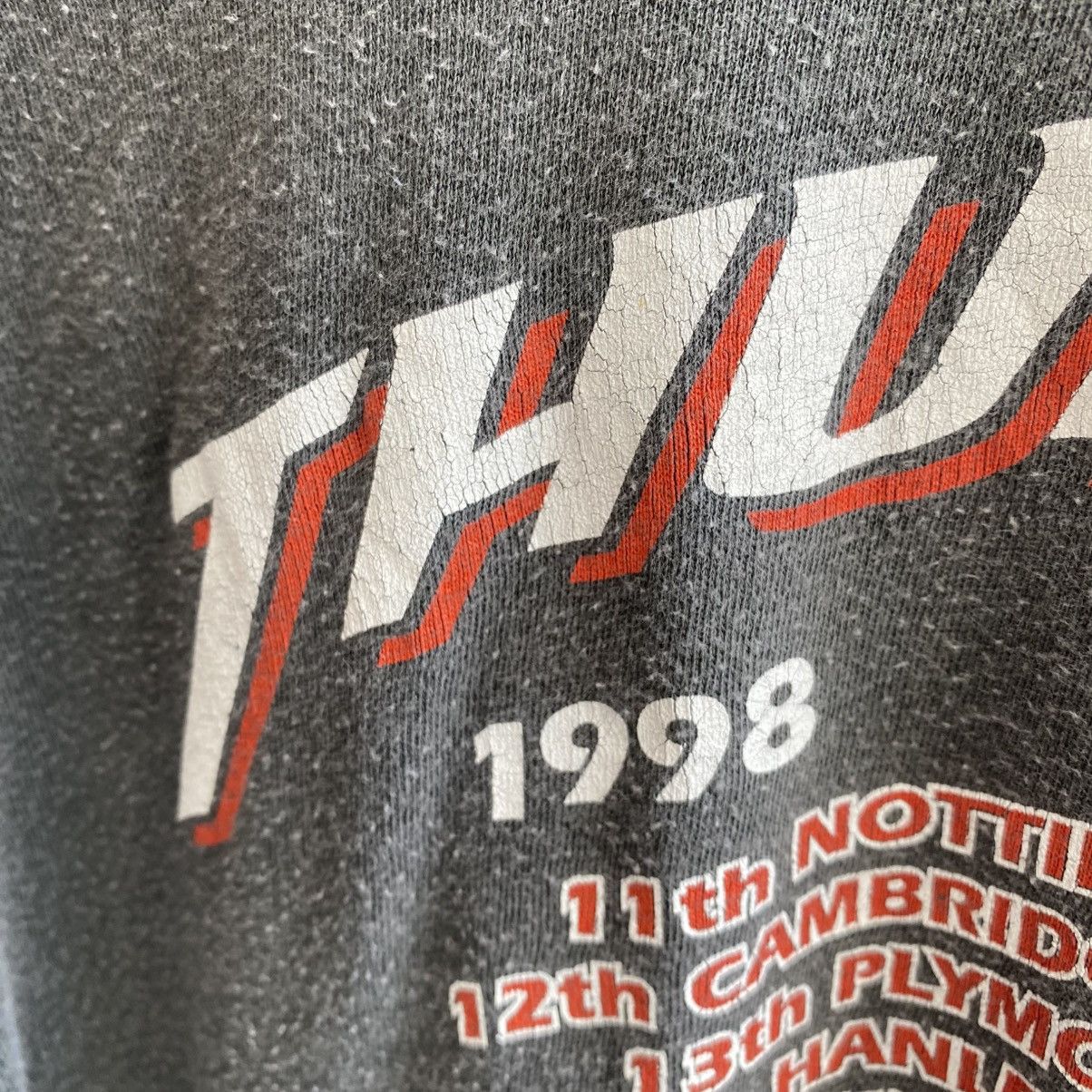 Band Tees Vintage Thunder Live 1998 Big Logo Archival Distressed tee Size US XL / EU 56 / 4 - 13 Thumbnail