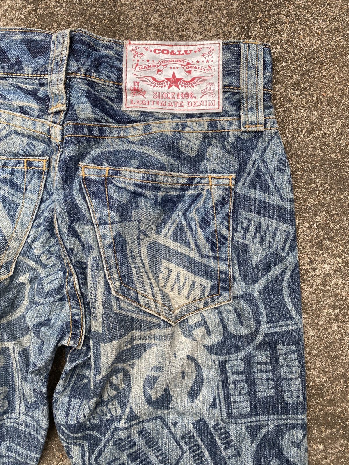 Japanese Brand Co n Lu over print Size US 30 / EU 46 - 5 Thumbnail