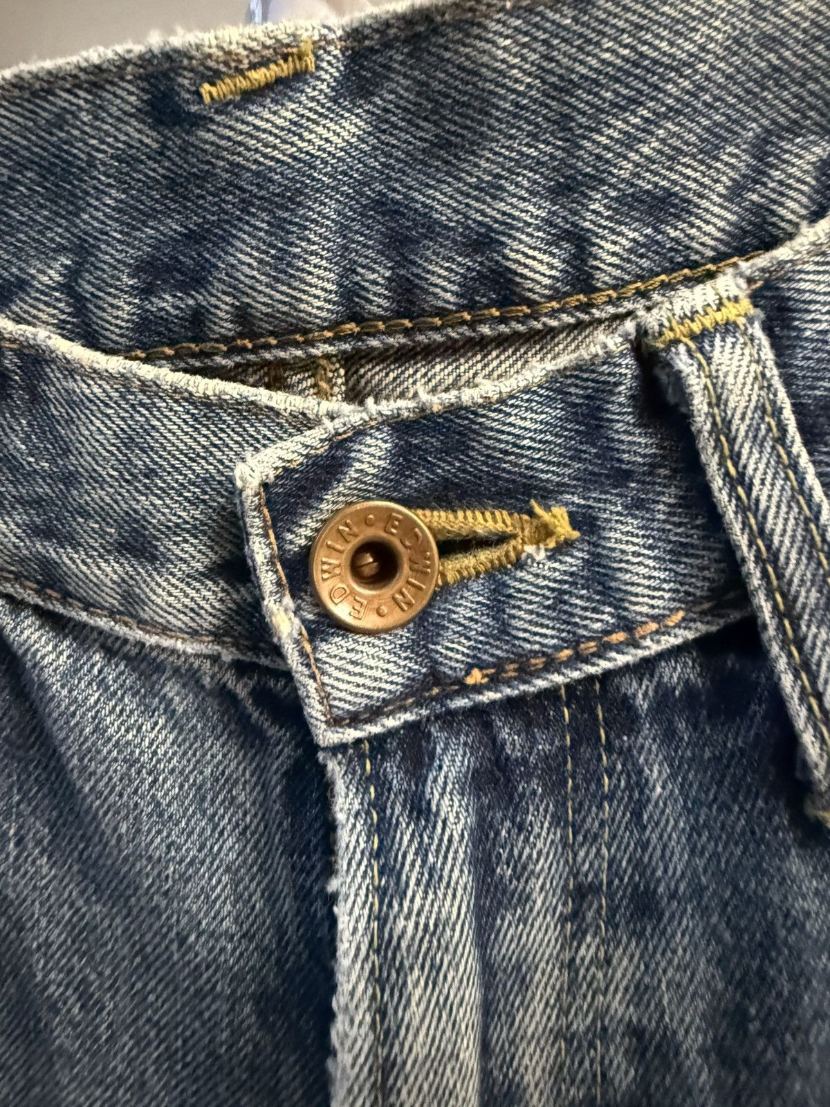 Other 90’s EDWIN JAPANESE BRAND RARE POCKET LOGO RETRO DENIM Size US 32 / EU 48 - 8 Thumbnail