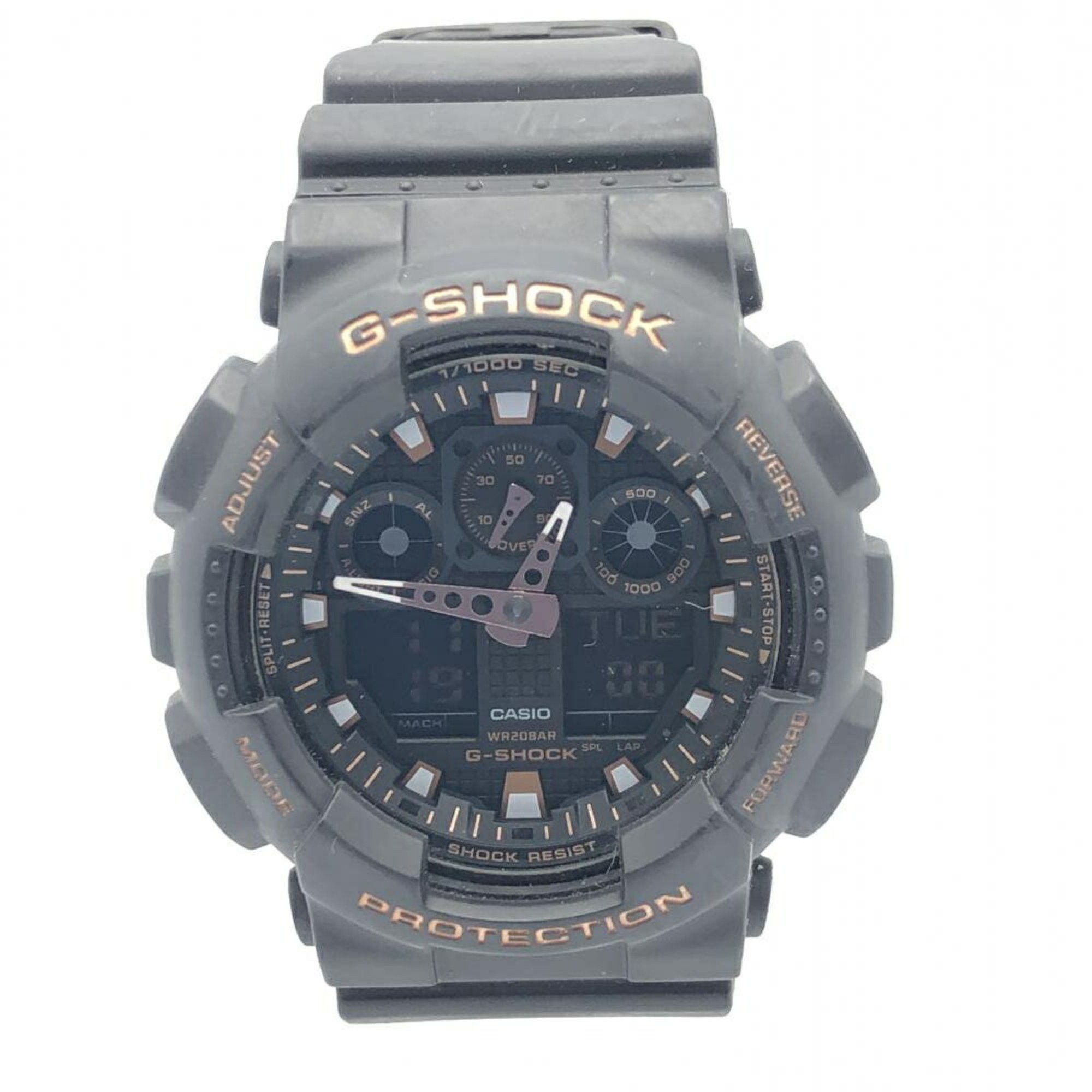 Casio Casio G-SHOCK GA-100GBX-1JF Black G-Shock Size ONE SIZE - 1 Thumbnail