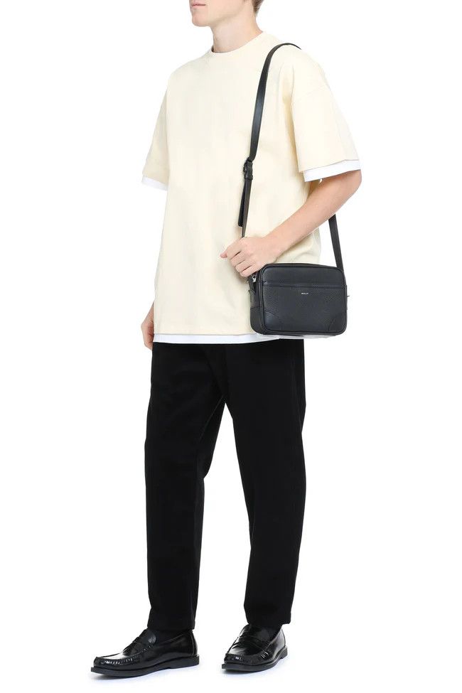 Jil Sander o1y1124 Cotton Crew-Neck Short Sleeves T-Shirt in White & Iv Size US M / EU 48-50 / 2 - 3 Thumbnail
