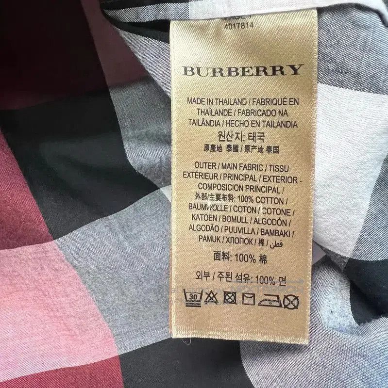 Burberry Burberry Red Cotton Women's Shirt. Size XXS / US 00 / IT 34 - 4 Thumbnail
