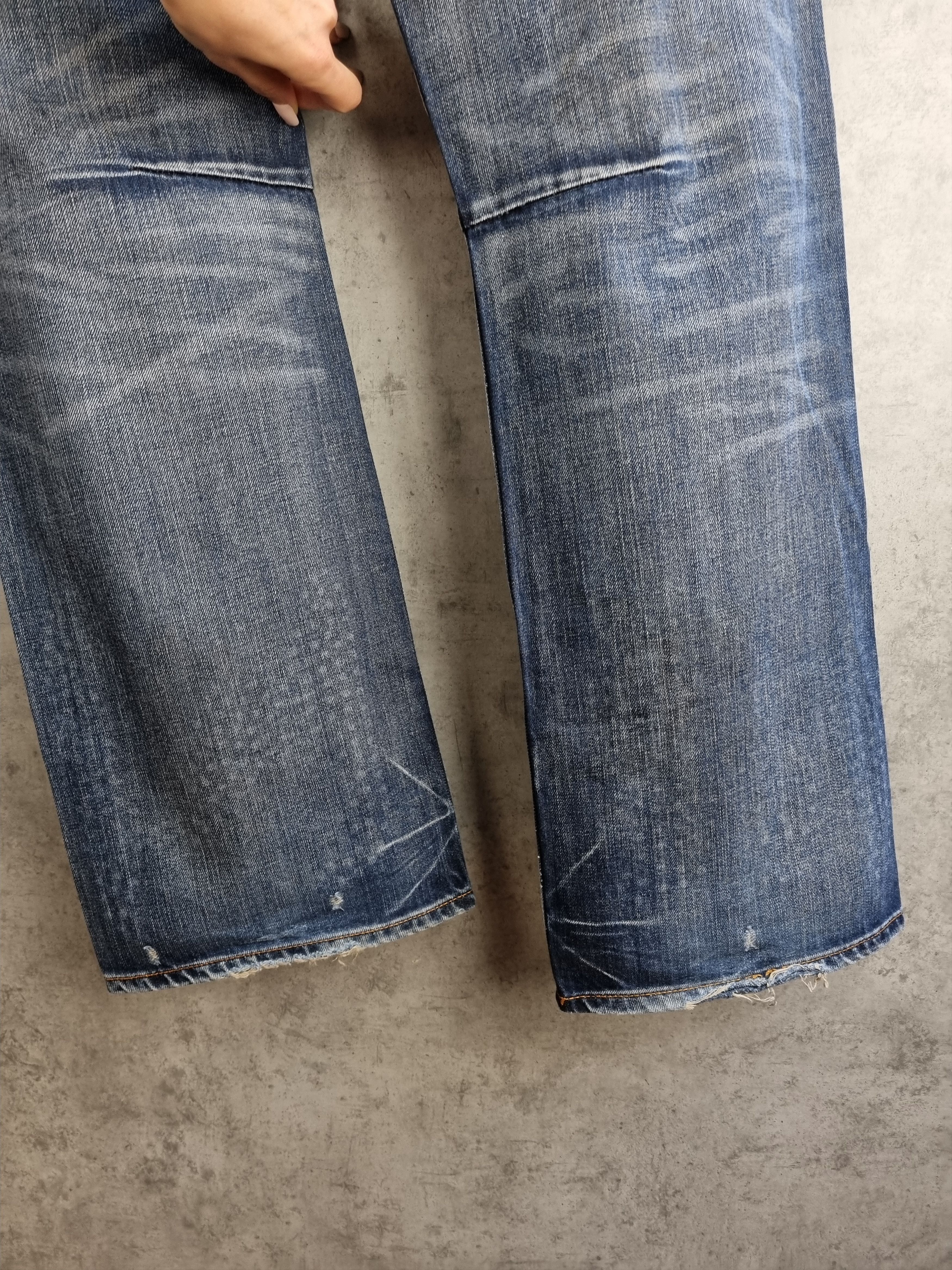 Christian Audigier Ed Hardy by Christian Audigier Embroidered Denim Jeans Size US 34 / EU 50 - 12 Thumbnail