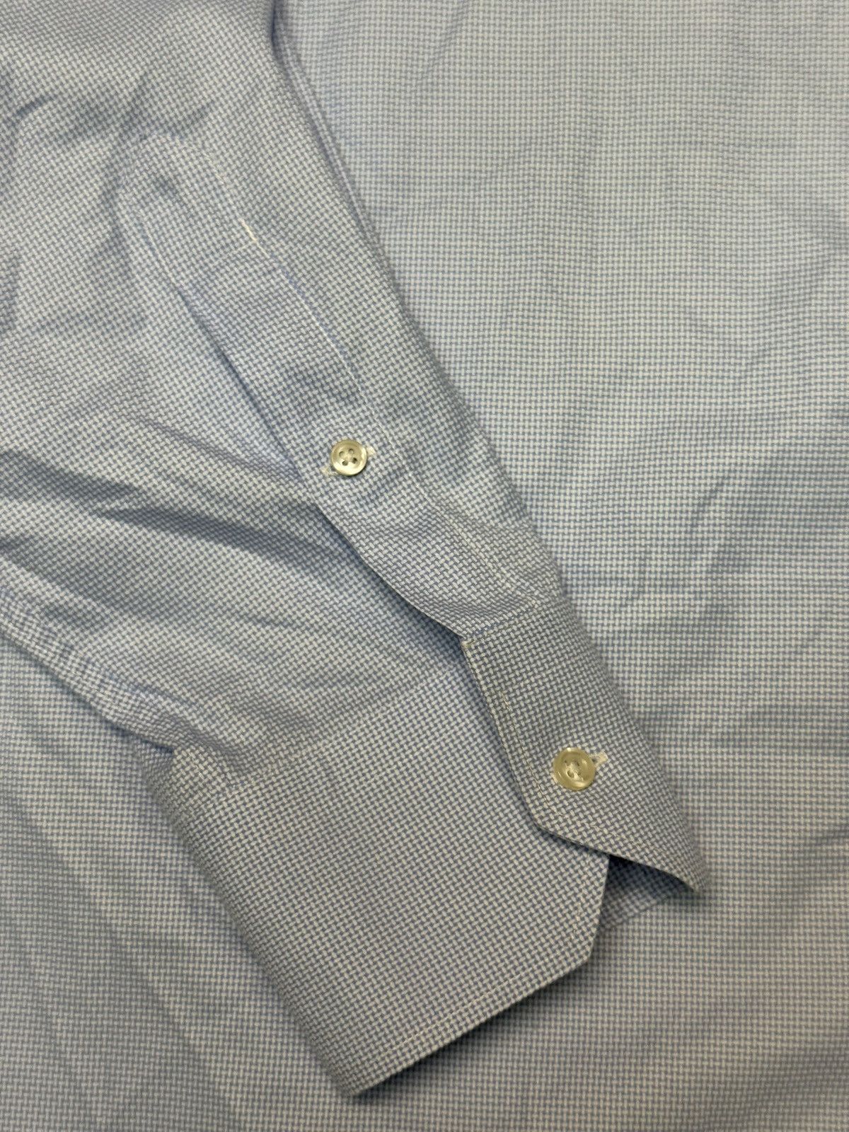 Nordstrom John W. Nordstrom Non-Iron 120s 2-PLY Traditional Fit Shirt Size US L / EU 52-54 / 3 - 2 Thumbnail