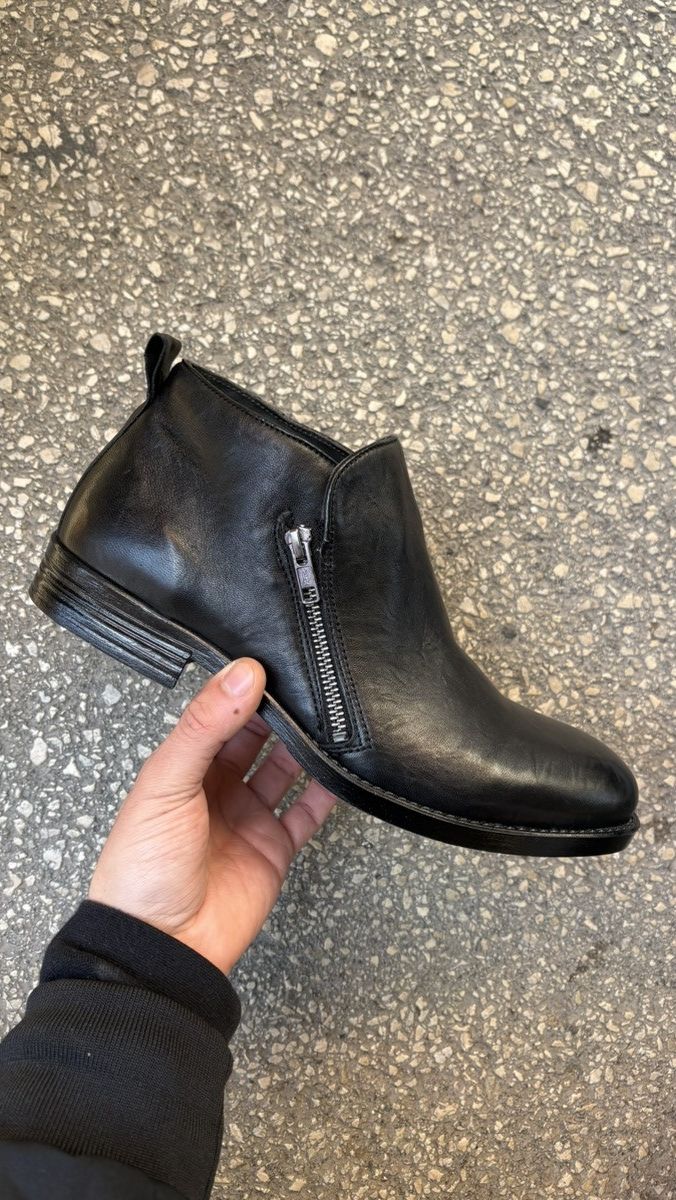 Other Handmade Italian Leather Ankle Boot 41 Minimalist Design Size US 8 / EU 41 - 1 Thumbnail