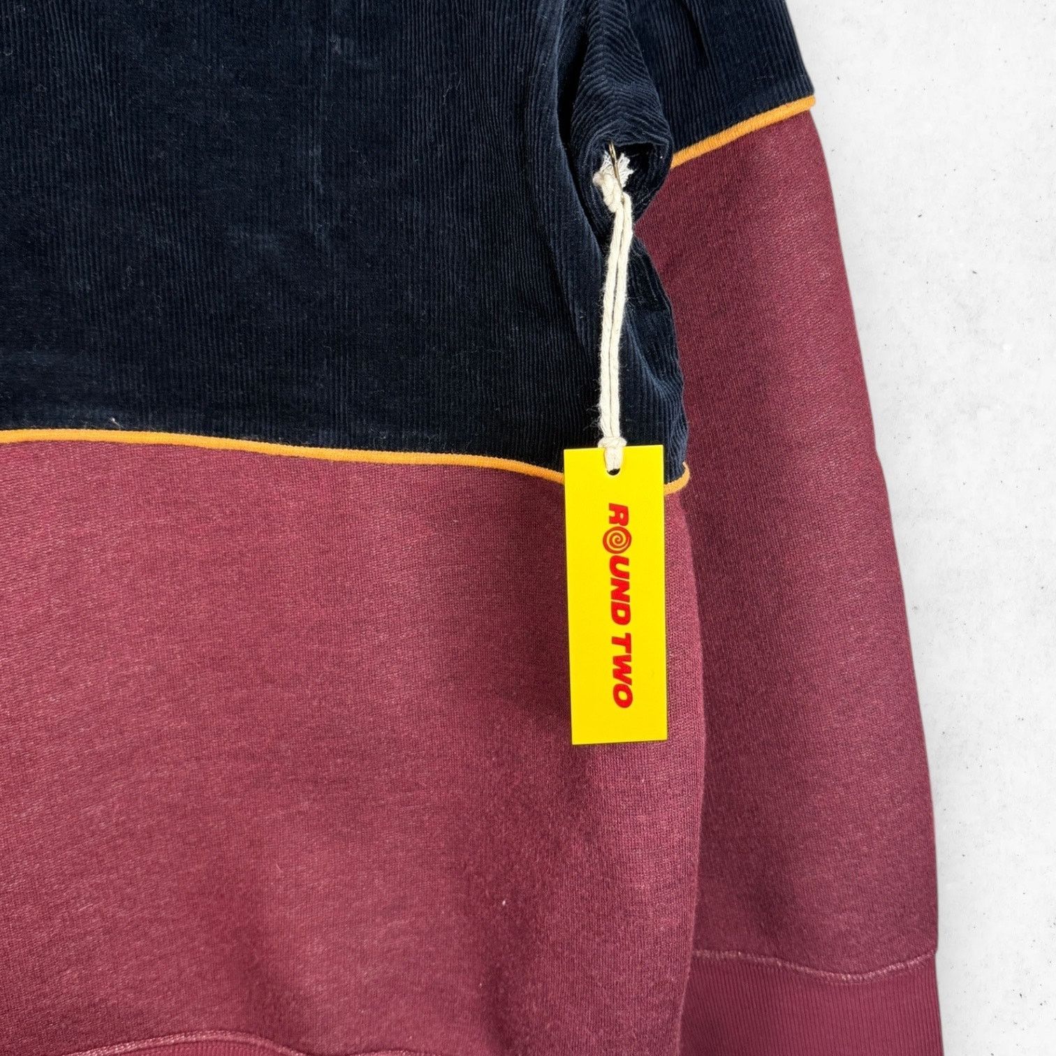 Round Two Round Two Quarter Zip Sweater Men's XXL in Maroon Heather Size US XXL / EU 58 / 5 - 4 Thumbnail