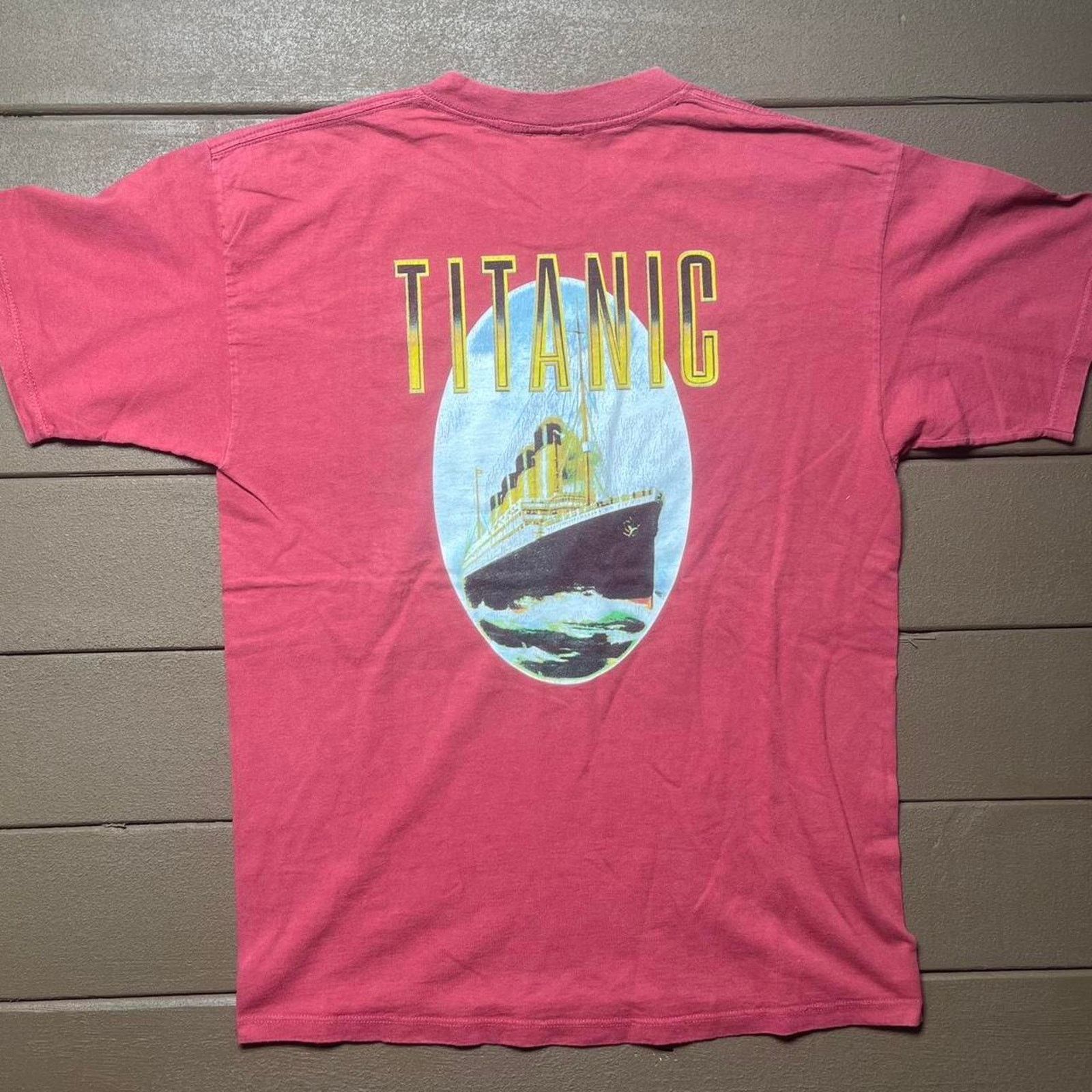 Vintage Vintage 90s Titanic Movie Promo Shirt Size US L / EU 52-54 / 3 - 1 Thumbnail