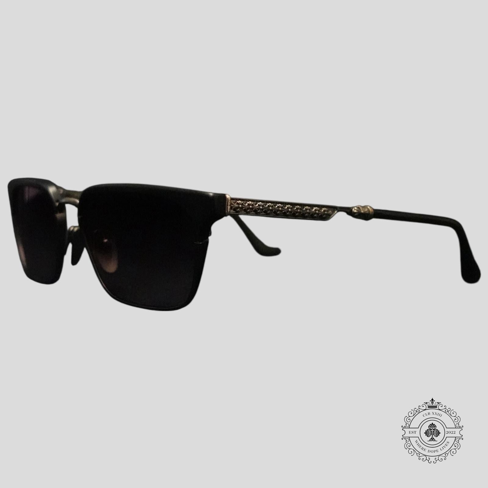 Chrome Hearts Chrome Hearts See U Next Tuesday Glasses in Black/Silver Size ONE SIZE - 1 Thumbnail