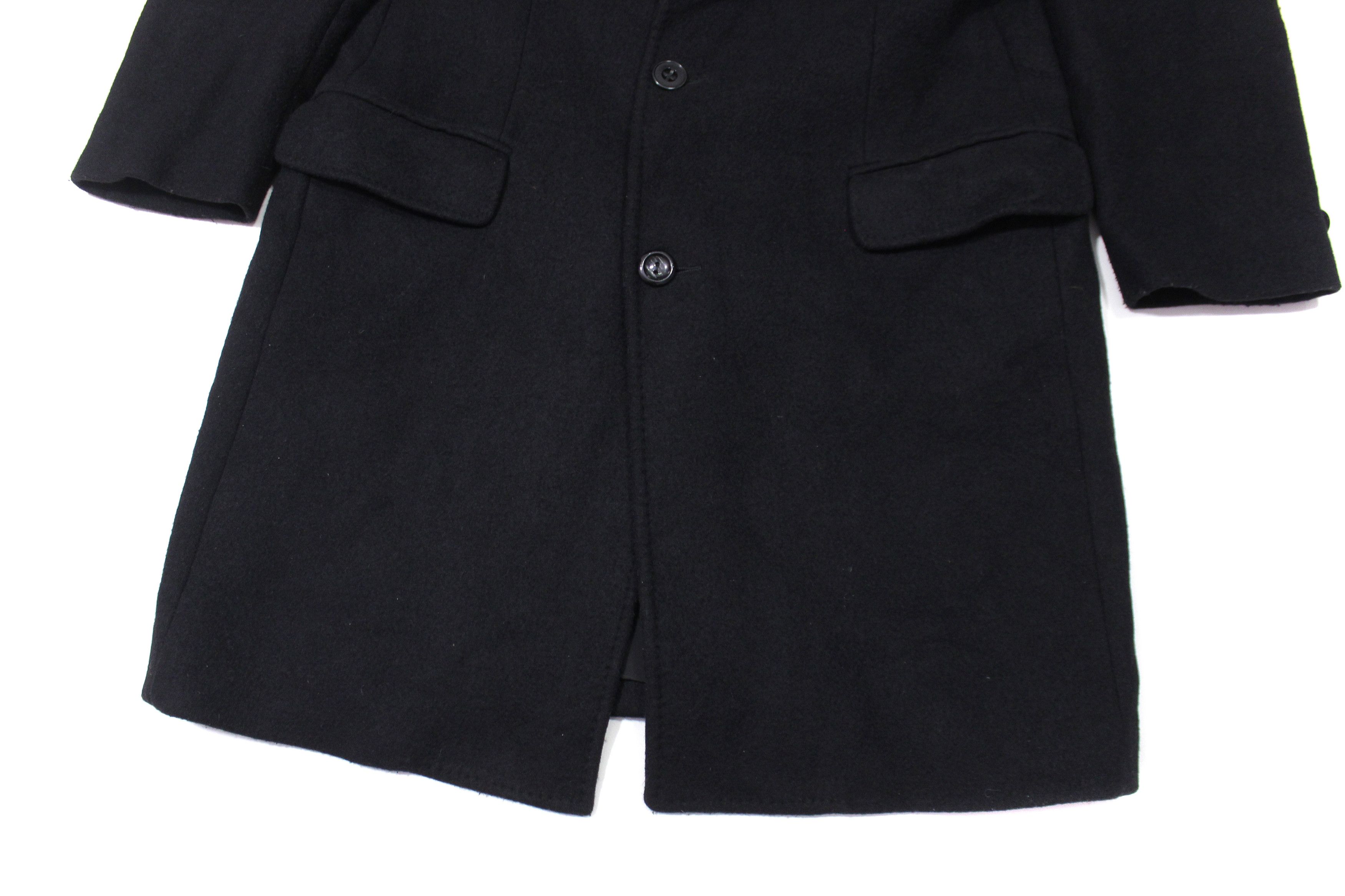 Versace 90S Wool Nylon Overcoat Vintage Size US M / EU 48-50 / 2 - 4 Thumbnail