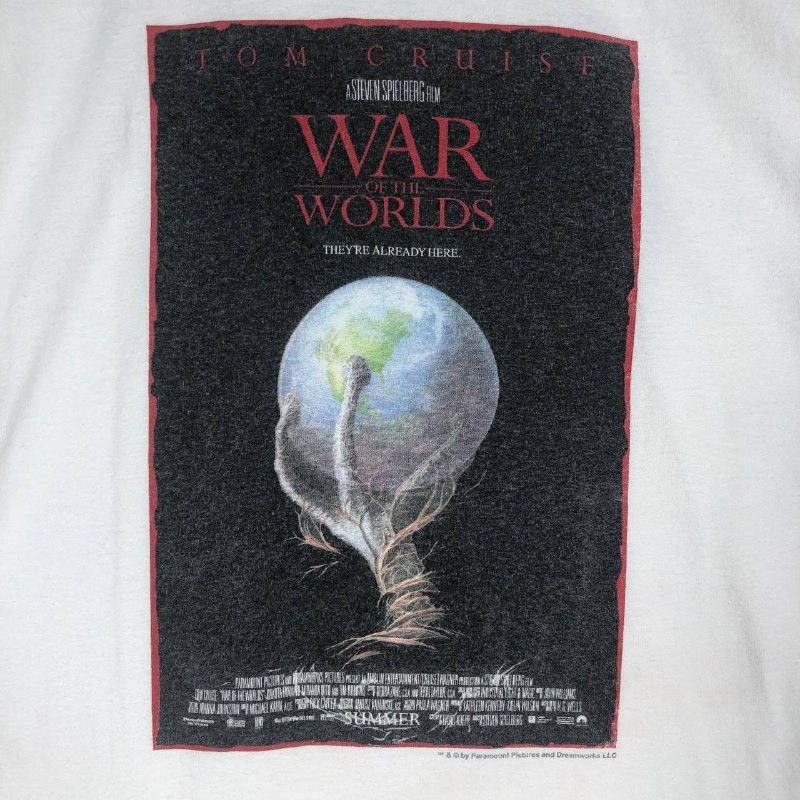 AAA × Vintage Vintage Tom Cruise War of the World men t-shirt Size US M / EU 48-50 / 2 - 5 Thumbnail