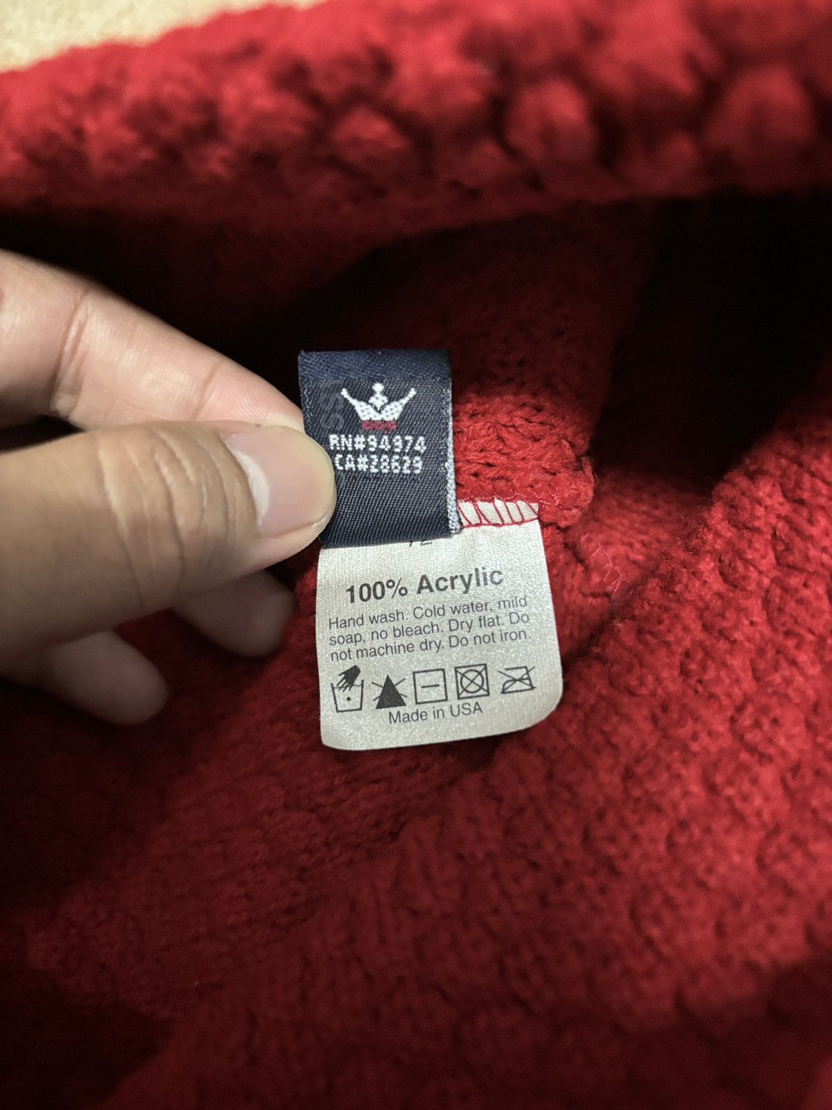 Stussy (NEED GONE) Rare Stussy Embroidery Beanie Hat Size ONE SIZE - 5 Thumbnail