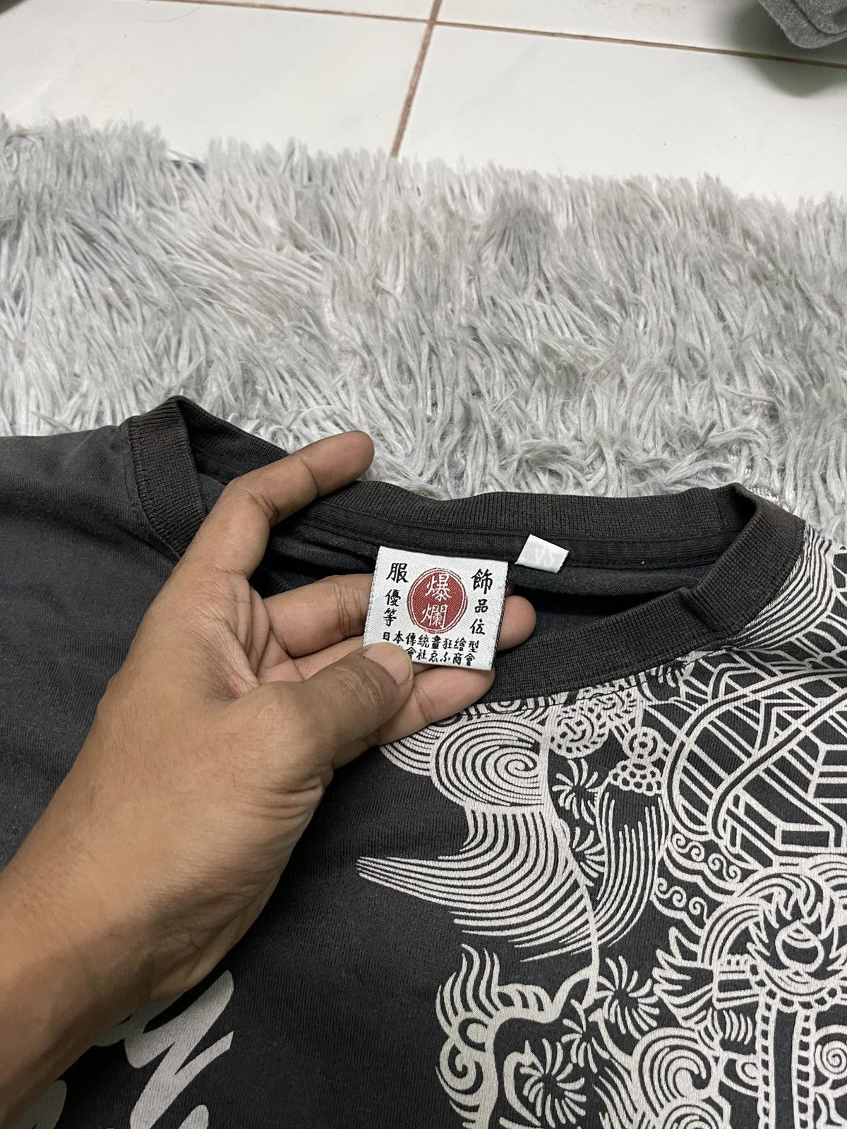Tedman 2000s TEDMAN SEVEN LUCKY GODS OVP LONG SLEEVE SUN FADED Size US M / EU 48-50 / 2 - 8 Thumbnail