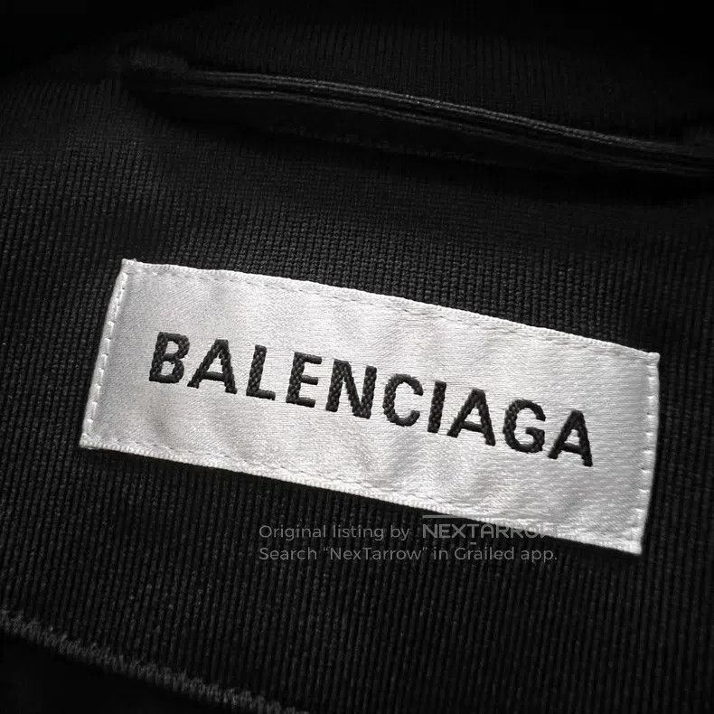 Balenciaga Balenciaga Black Collar Zip-up Jacket Size US M / EU 48-50 / 2 - 3 Thumbnail
