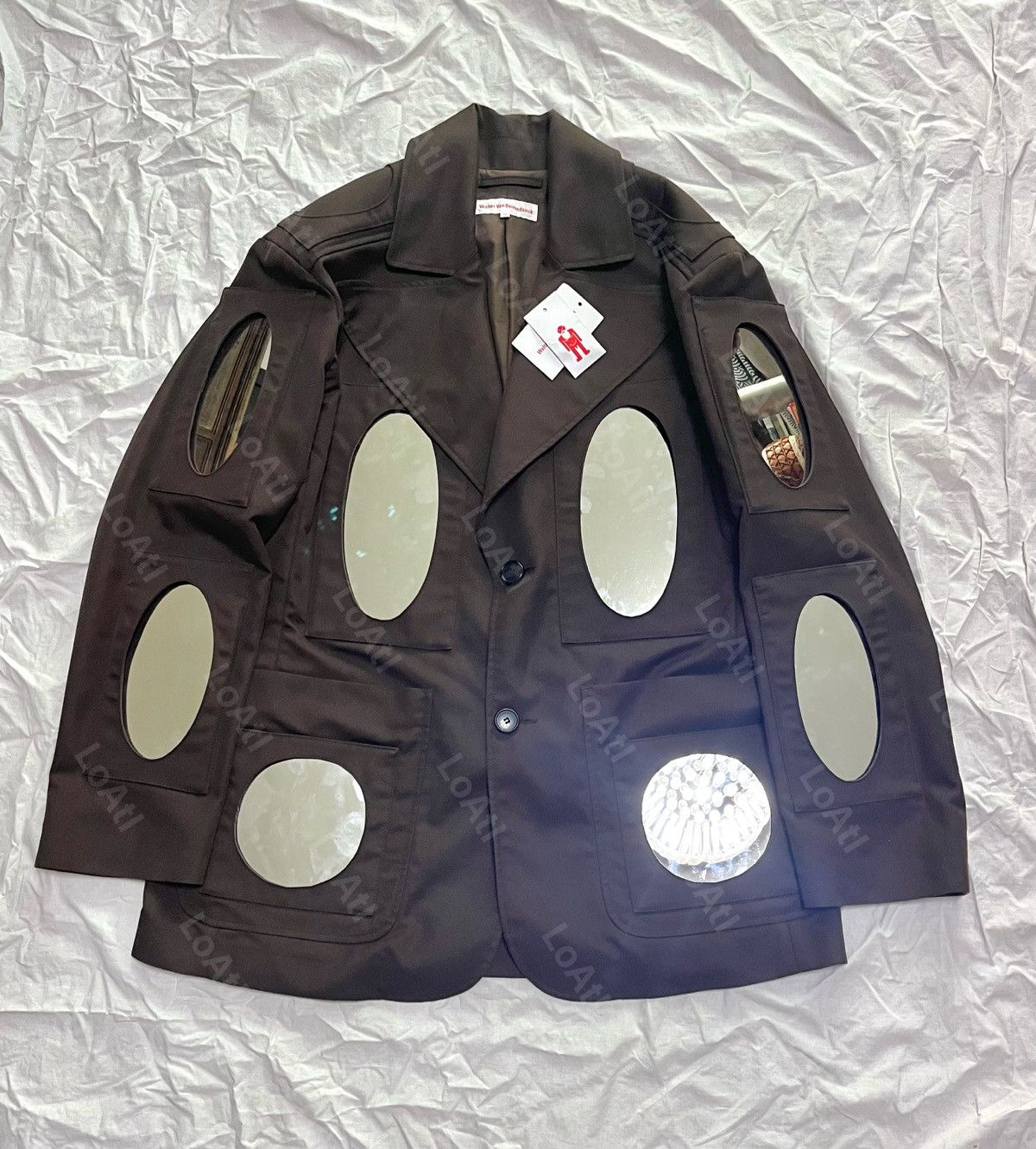 Walter Van Beirendonck walter van beirendonck 21ss mirror blazer Size 50S - 1 Thumbnail