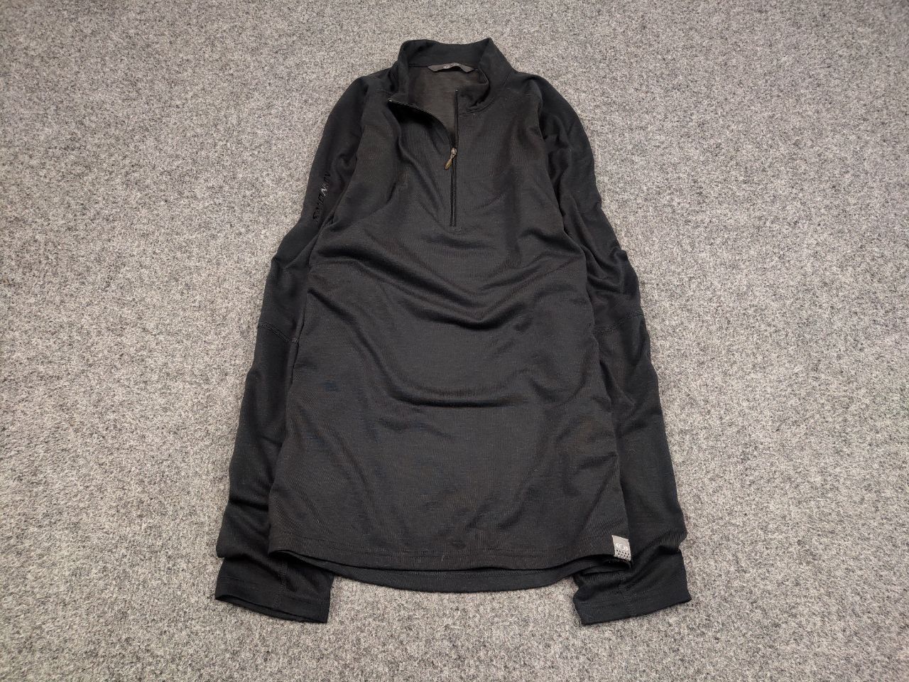 Salomon Vintage 00's Salomon smart skin Light Long Sleeve 1/3 Zip Size US M / EU 48-50 / 2 - 2 Thumbnail