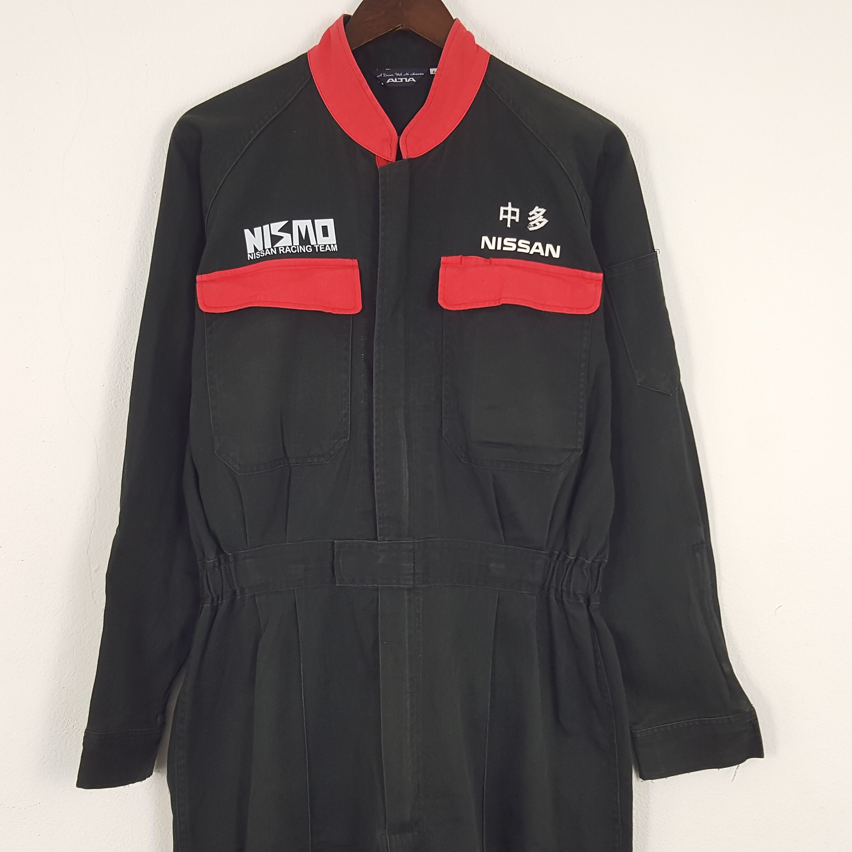 Japanese Brand × Vintage Vintage Nismo Racing Team Custom Art Japan Coverall Jacket Size US XL / EU 56 / 4 - 5 Thumbnail