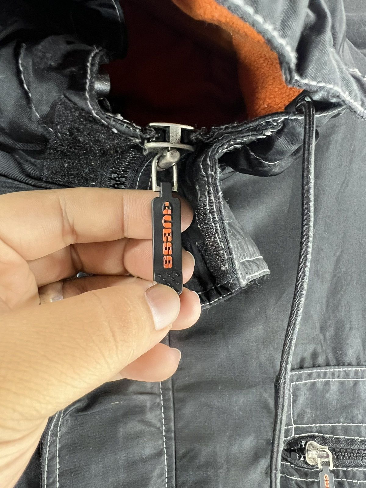 Guess Guess Full Zipper jacket Size US XXL / EU 58 / 5 - 9 Thumbnail