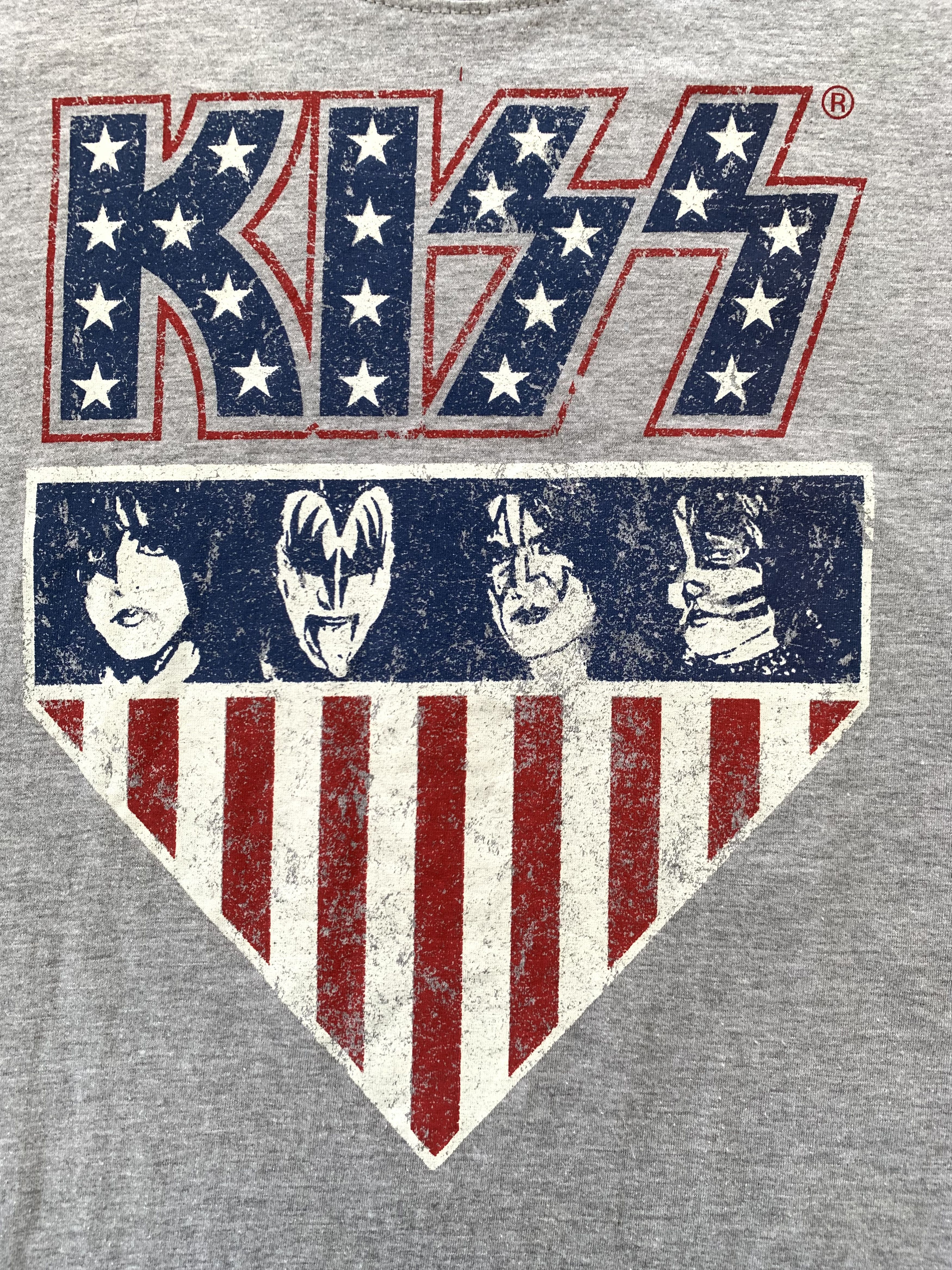 Band Tees Kiss Rock Band Cotton Printed T-Shirt Size US M / EU 48-50 / 2 - 5 Thumbnail