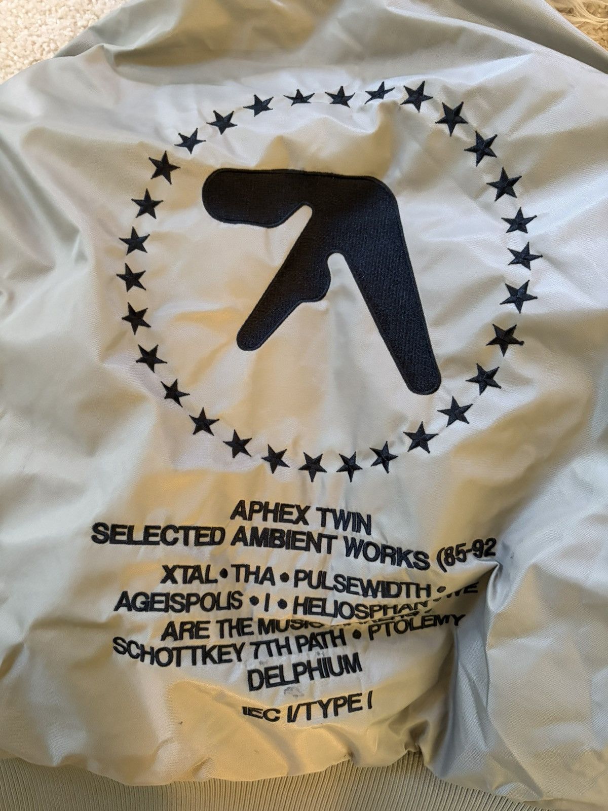 Other RYECHASIN APHEX TWIN GREY BOMBER Size US M / EU 48-50 / 2 - 3 Thumbnail