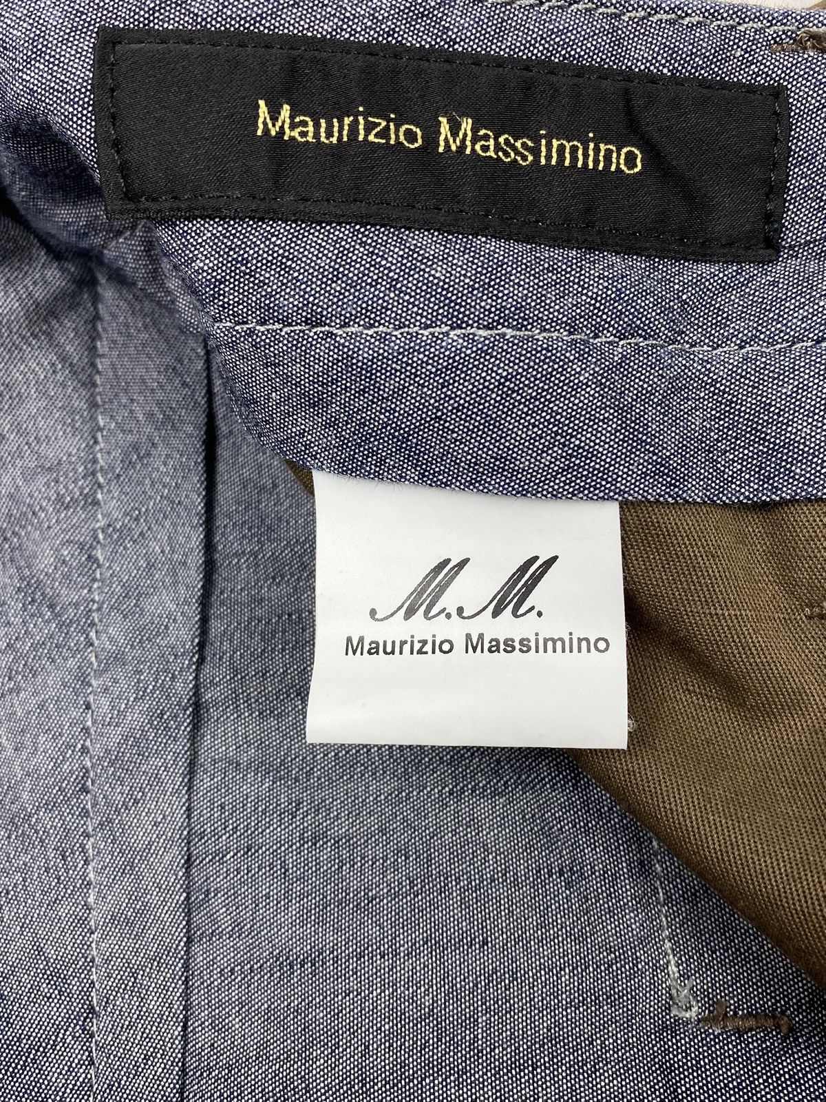 Other Maurizio Massimino Brown Front Pocket Tapered Cargo Pants 50 Size US 34 / EU 50 - 14 Thumbnail