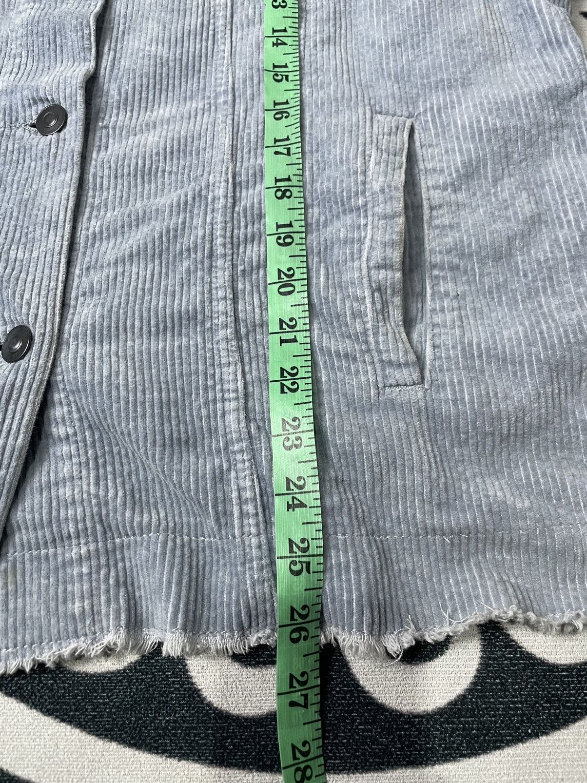Zara ZARA pale blue button up Corduroy jacket Size XS / US 0-2 / IT 36-38 - 11 Thumbnail