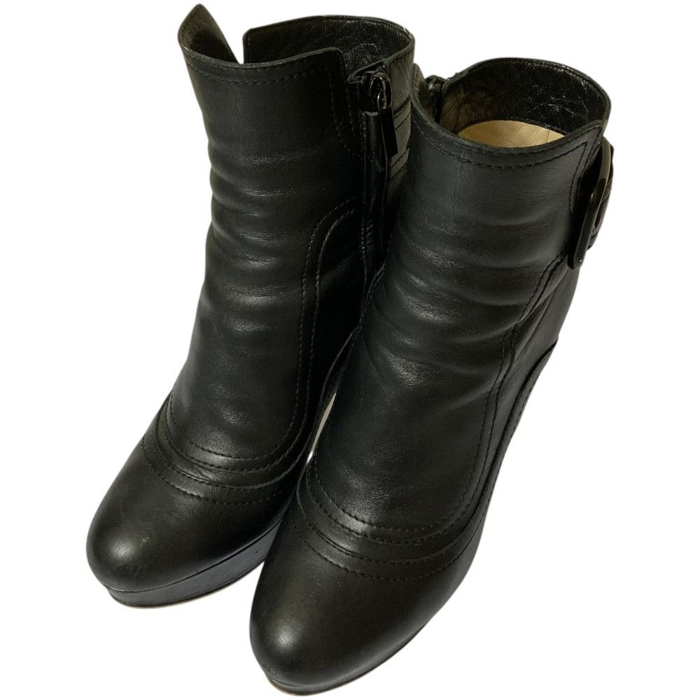 Jimmy Choo Jimmy Choo JIMMY CHOO Leather Short Boots Leather Shoes DUTY FREE for USA Size ONE SIZE - 1 Thumbnail