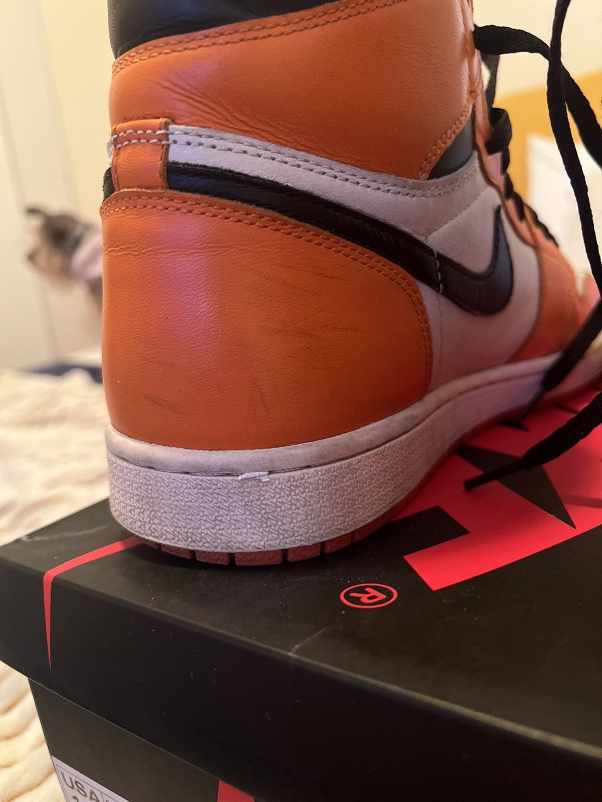 Jordan Brand × Nike Air Jordan 1 OG Reverse Shattered Backboard (sz 11.5 US) Size US 11.5 / EU 44-45 - 6 Thumbnail