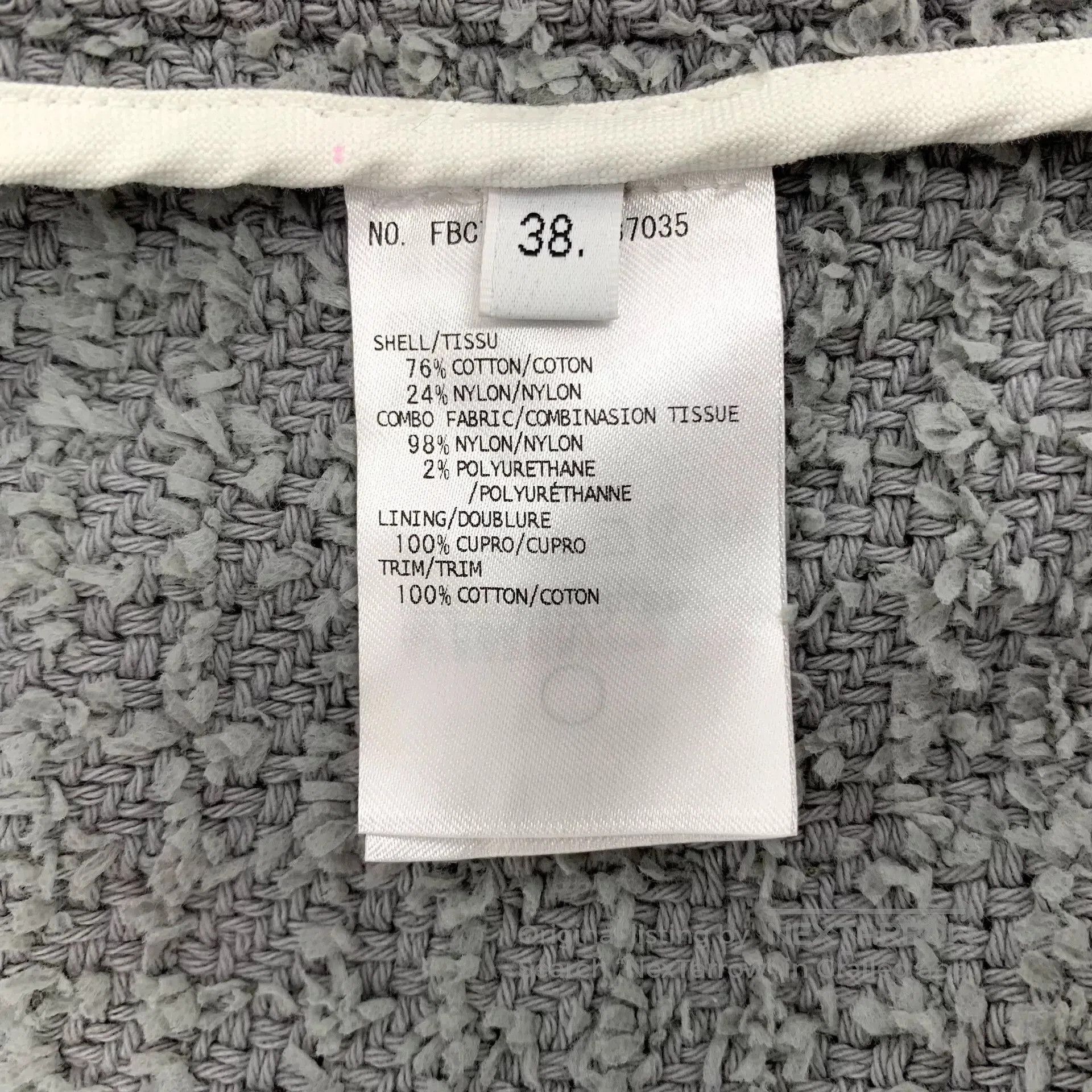 Thom Browne thom browne gray striped double-breasted jacket. Size US S / EU 44-46 / 1 - 6 Thumbnail