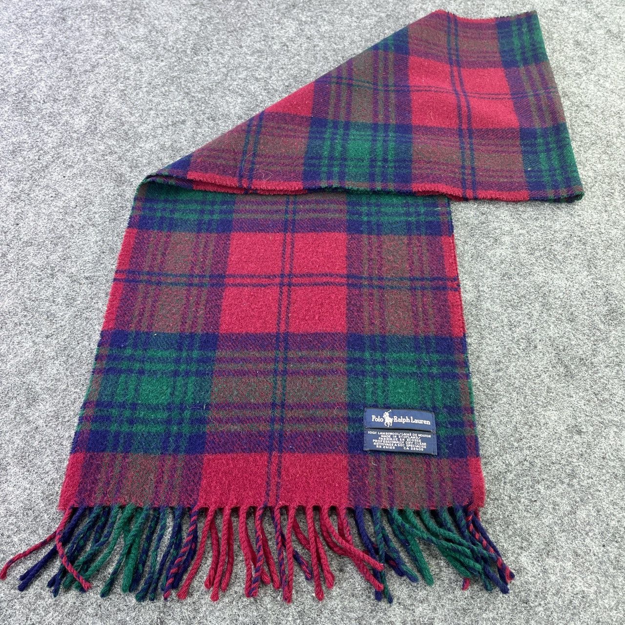 Polo Ralph Lauren Polo Ralph Lauren Multicolor Scarf / Muffler / Neckwear T656 Size ONE SIZE - 3 Thumbnail