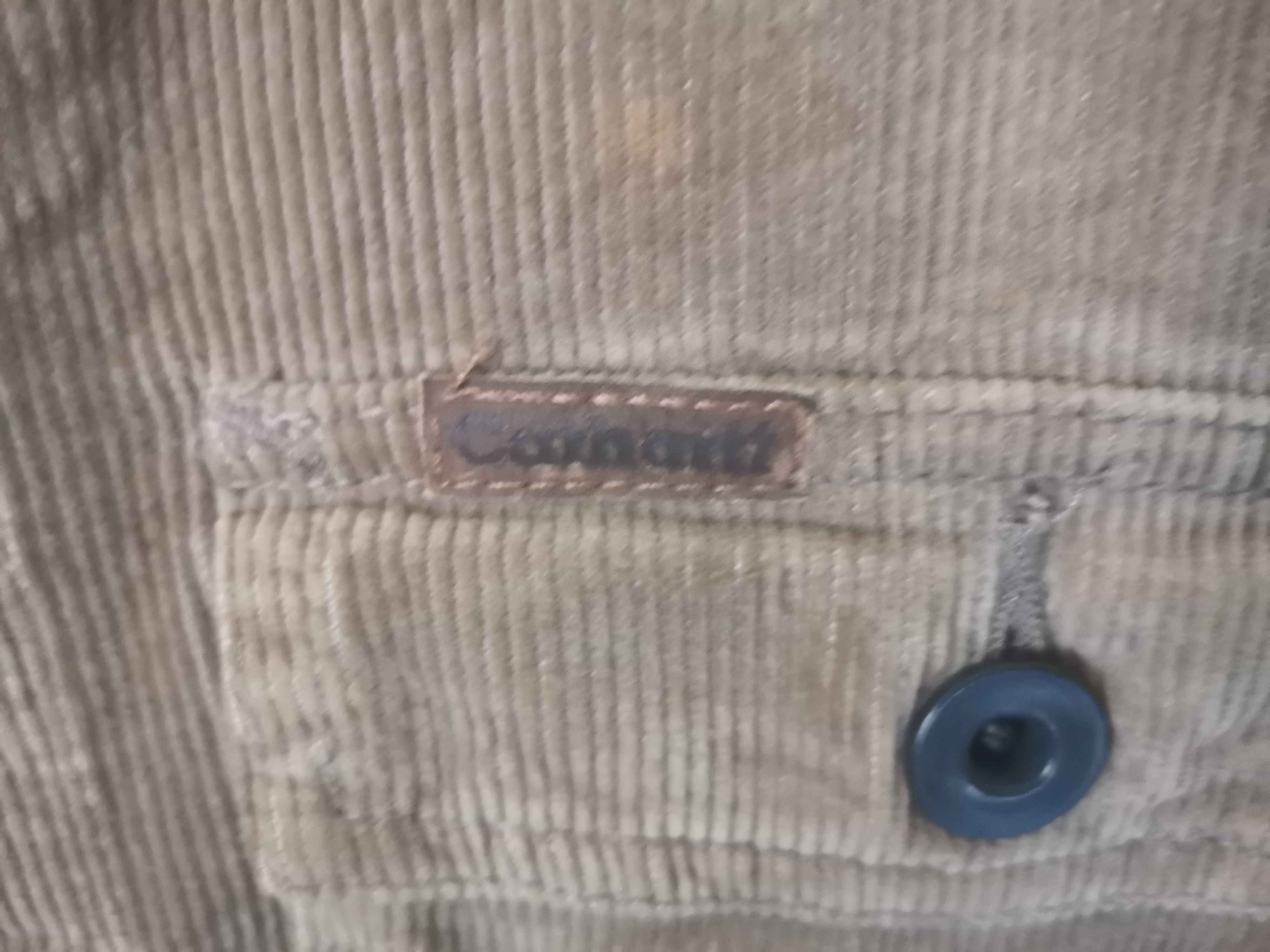 Carhartt × Vintage Rare Carhartt corduroy jacket nice design Size US XL / EU 56 / 4 - 5 Thumbnail