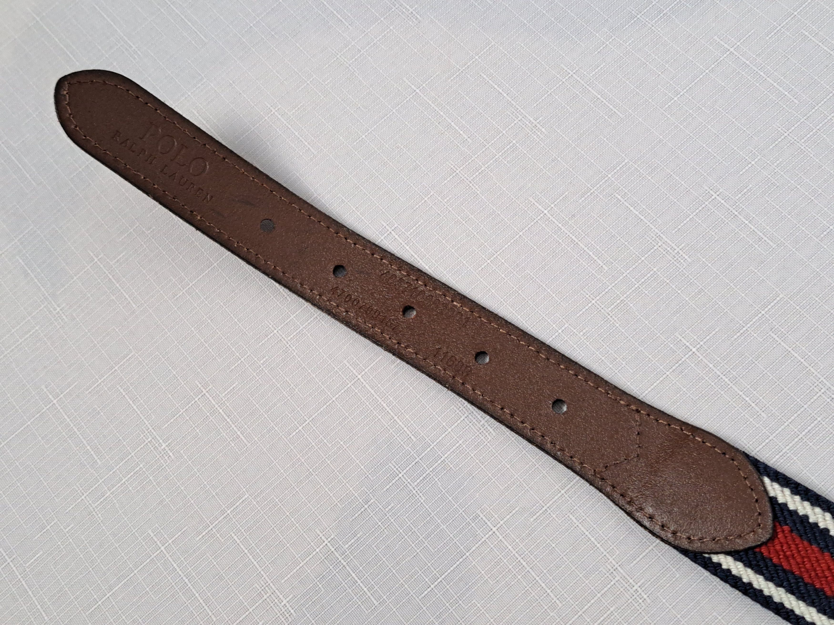 Polo Ralph Lauren Polo Ralph Lauren leather/elastic fabric belt. Size ONE SIZE - 14 Thumbnail