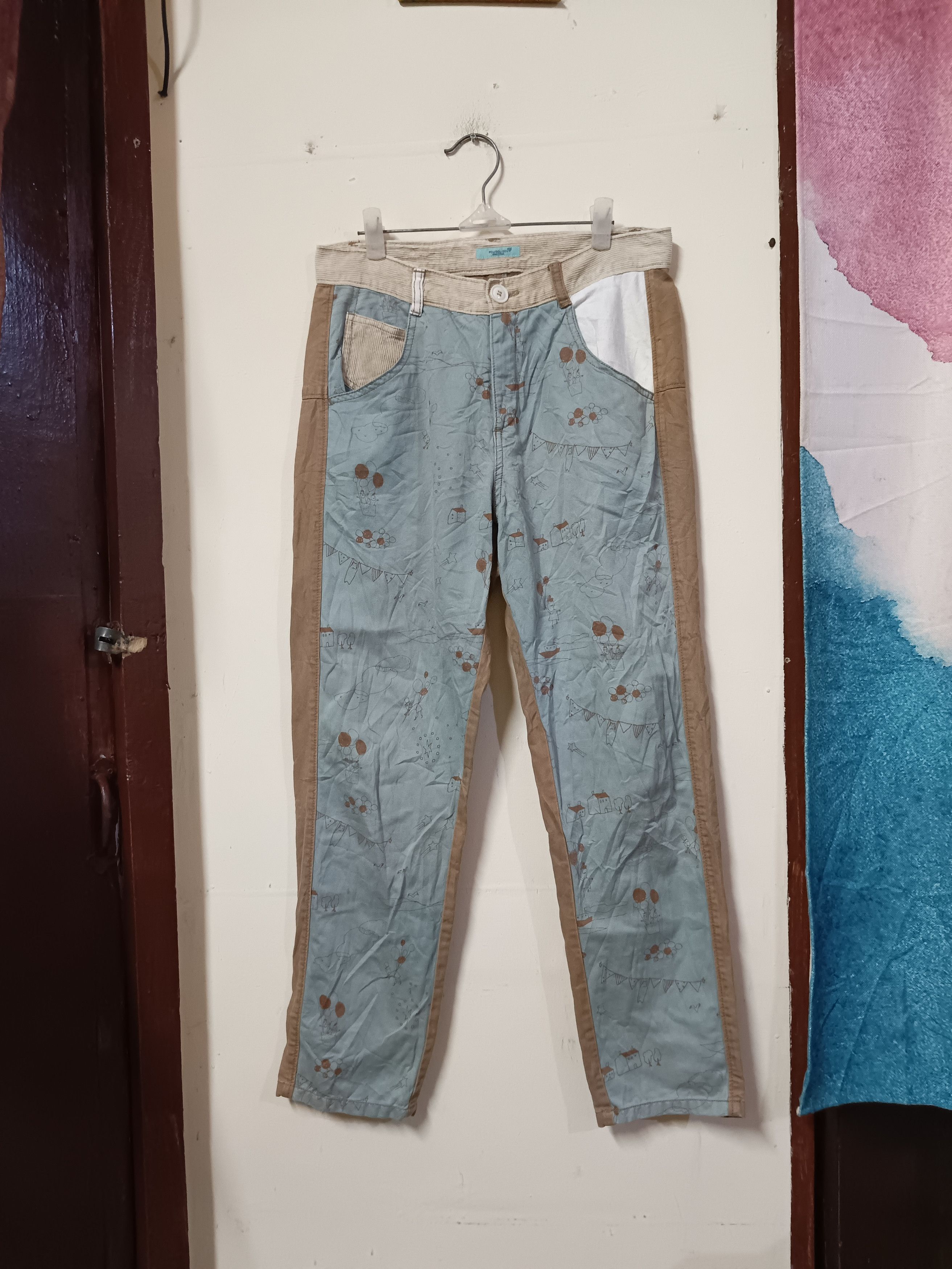 Japanese Brand Japanese Brand Pou Dou Dou Vingt-Trois Rare Design pants Size US 30 / EU 46 - 1 Thumbnail