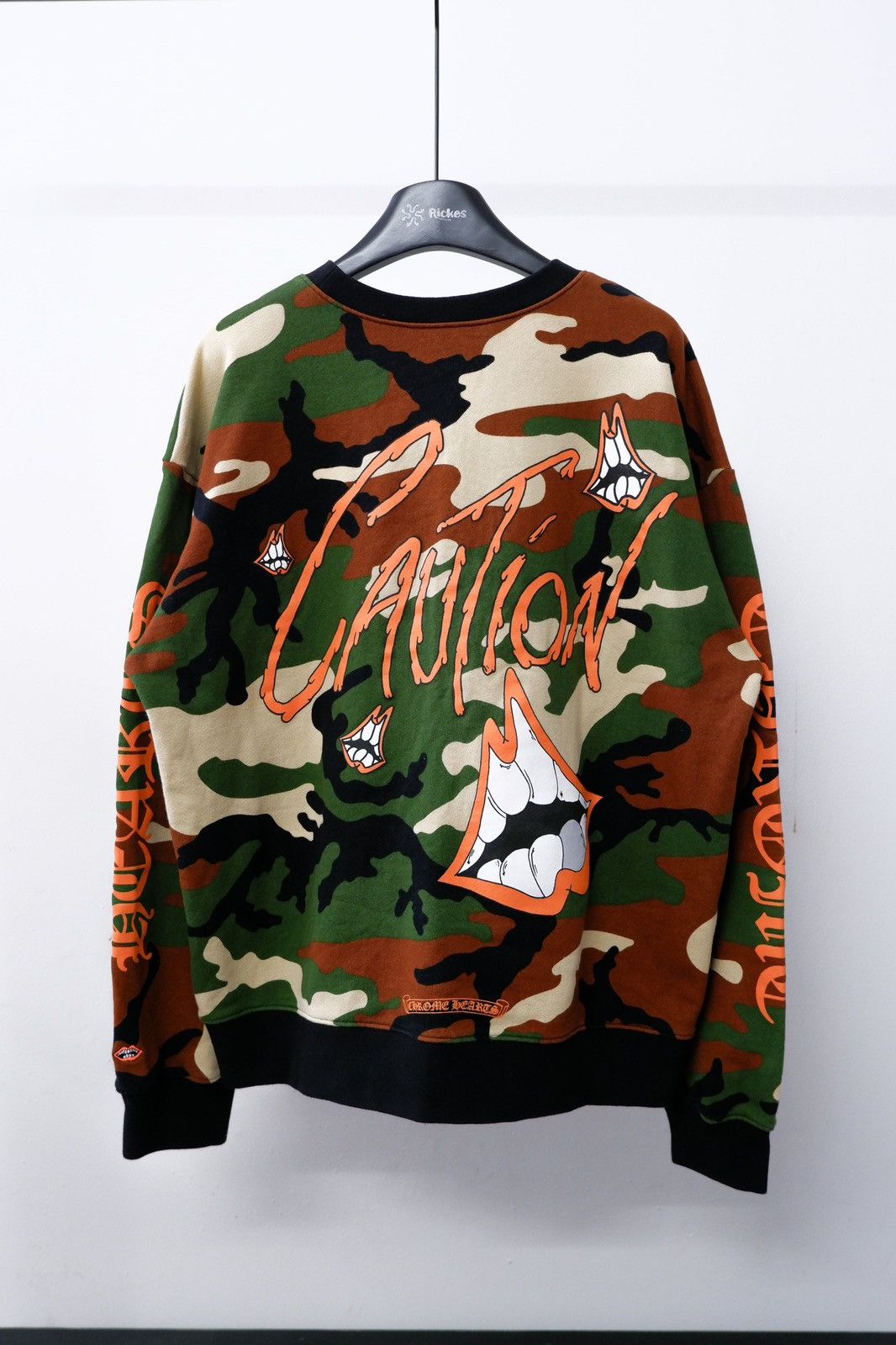 Chrome Hearts Chrome Hearts Matty Boy Caution Sweater Size US XL / EU 56 / 4 - 1 Thumbnail