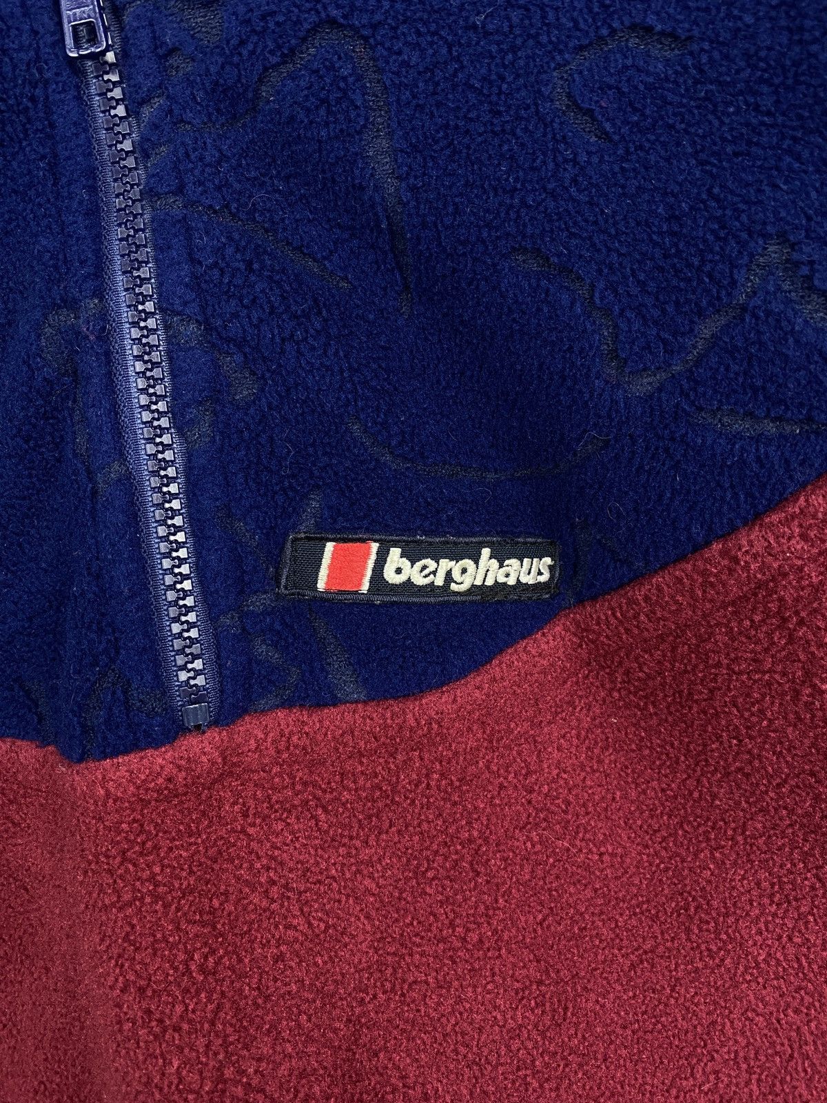 Berghaus 🇨🇭Vintage 90s Berghaus Polartec Fleece Zip Hoodie Rare Retro Size US M / EU 48-50 / 2 - 4 Thumbnail