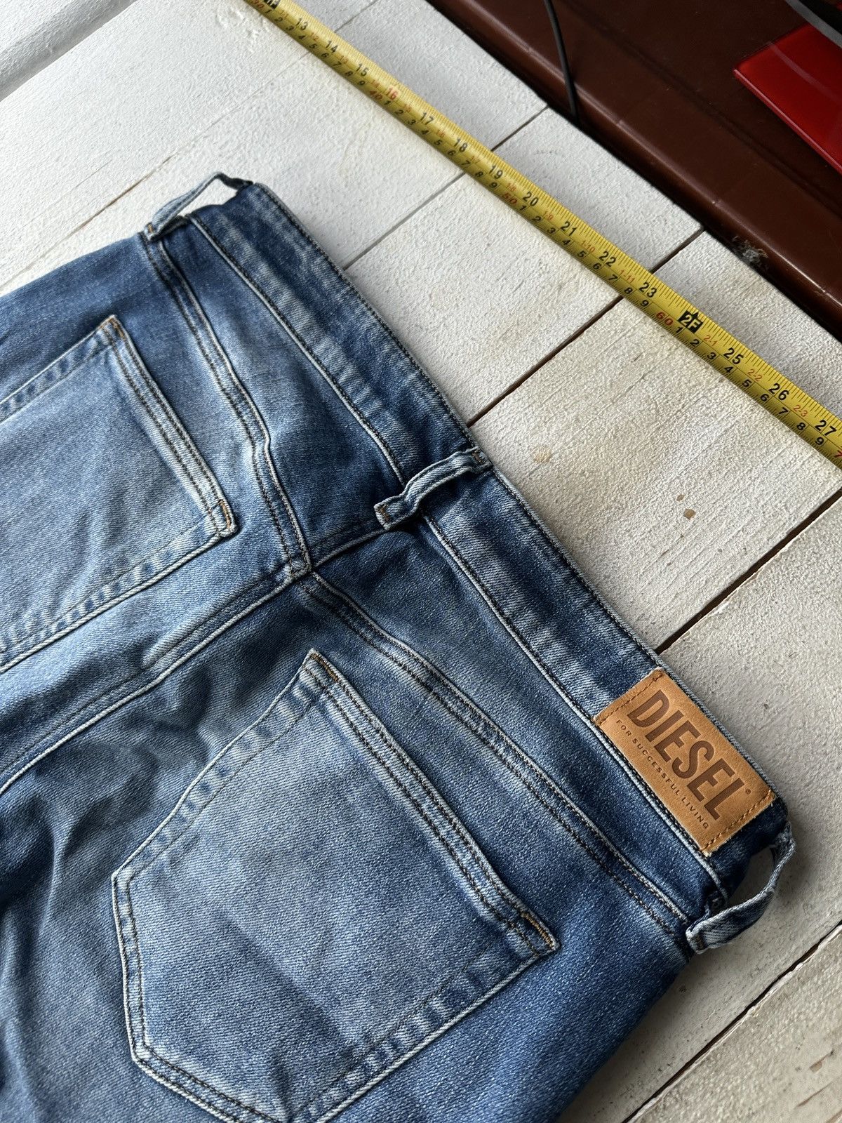 Diesel 🚨 DIESEL IFSIXWASNINE JEANS DENIM RARE Y2K FIT GOTHIC PUNK Size 31" - 10 Thumbnail