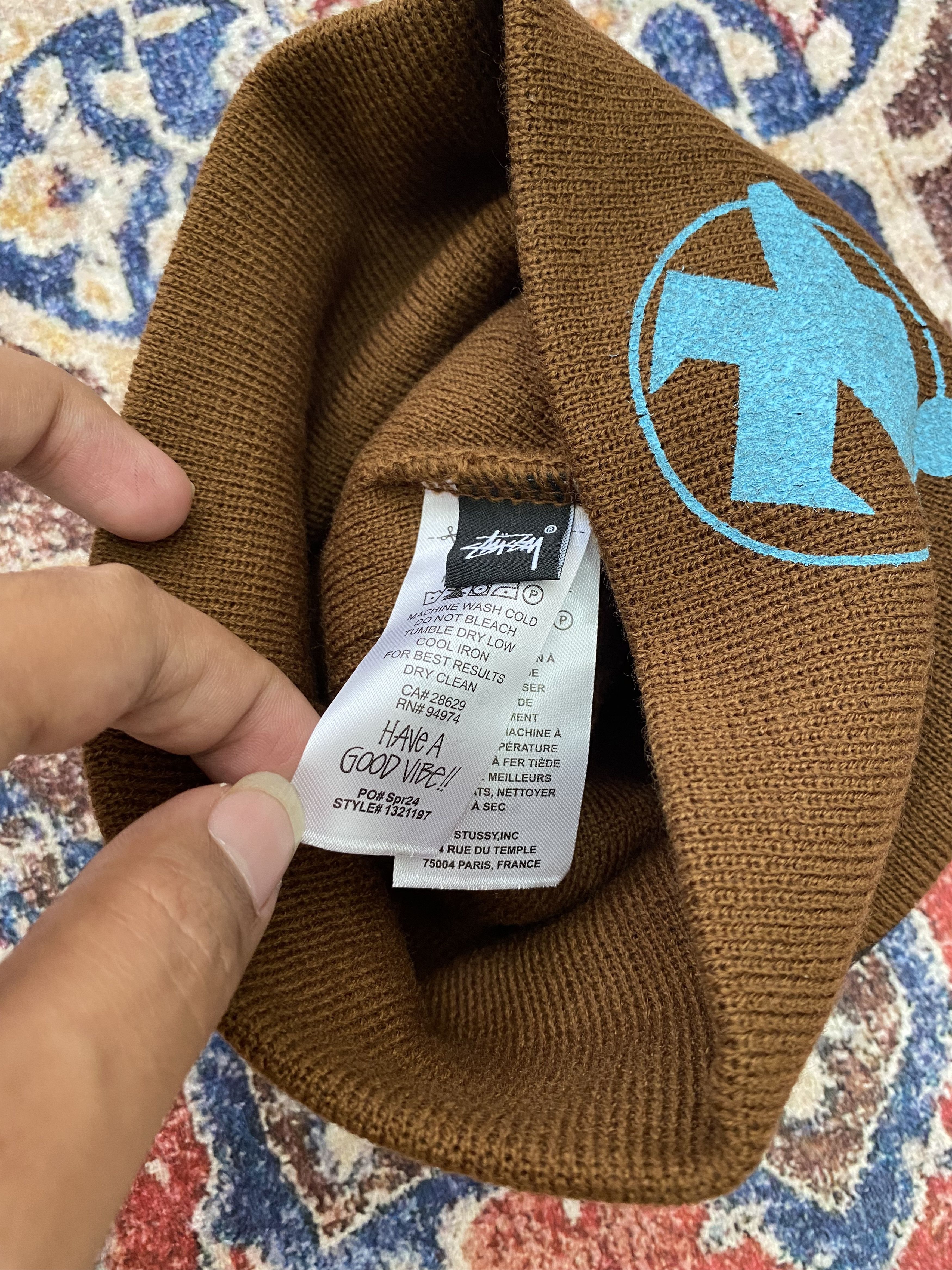 Stussy Stussy Mixed Logo Skullcap - Brown Size ONE SIZE - 5 Thumbnail