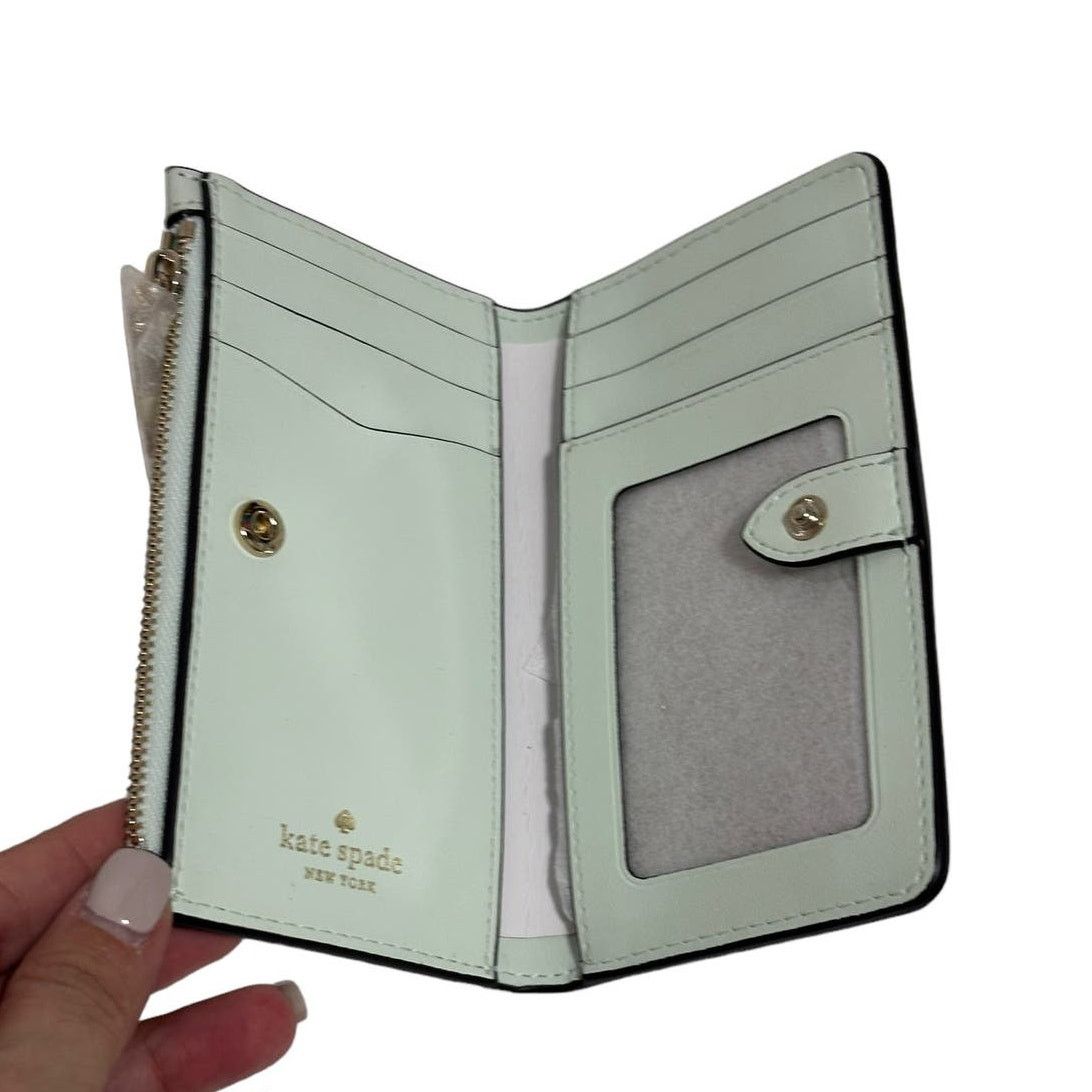 Kate Spade Kate Spade Leila Small Slim Bifold Wallet Lime Sherbert Size ONE SIZE - 3 Thumbnail
