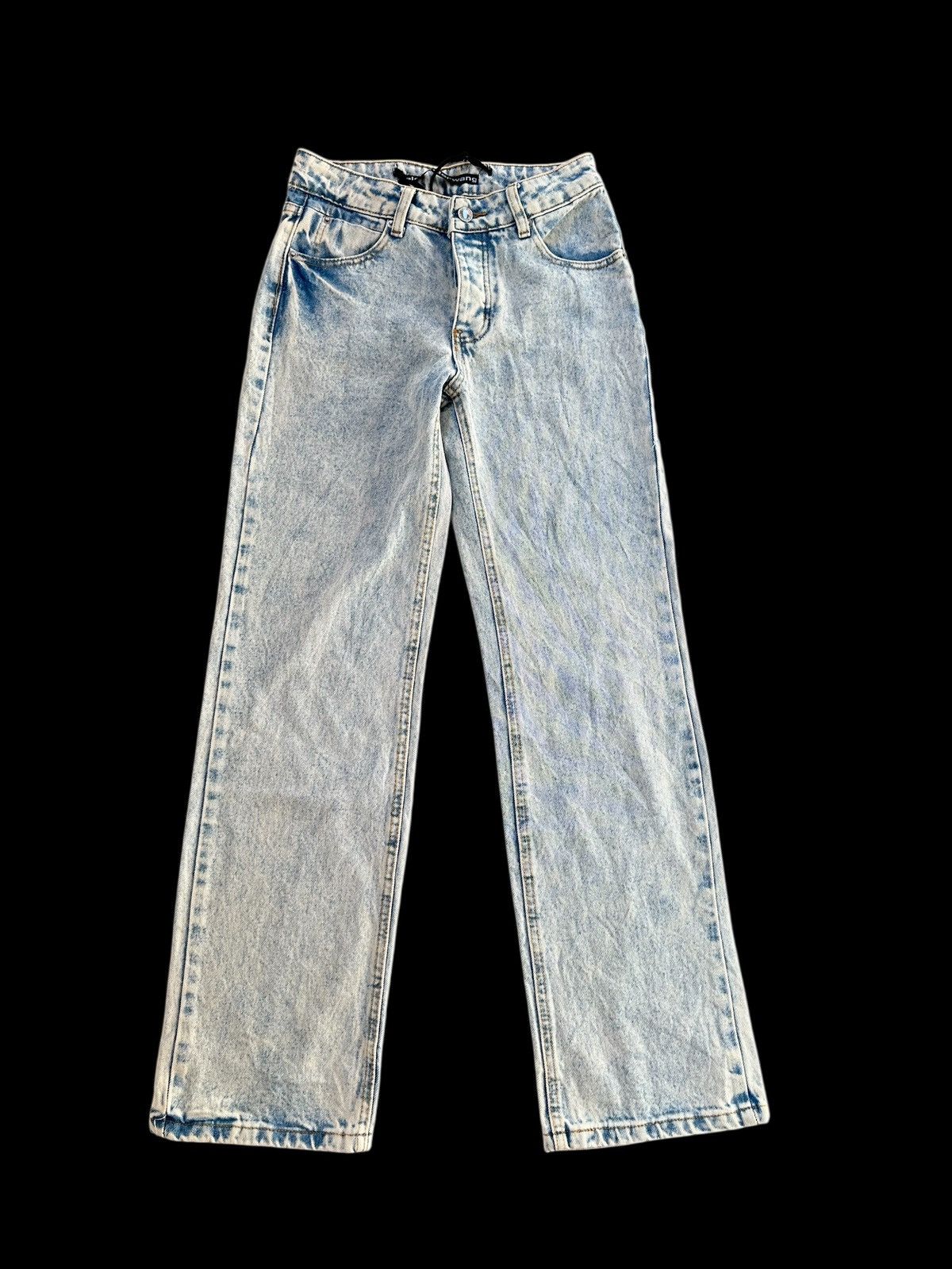 Alexander Wang cukt flip jeans