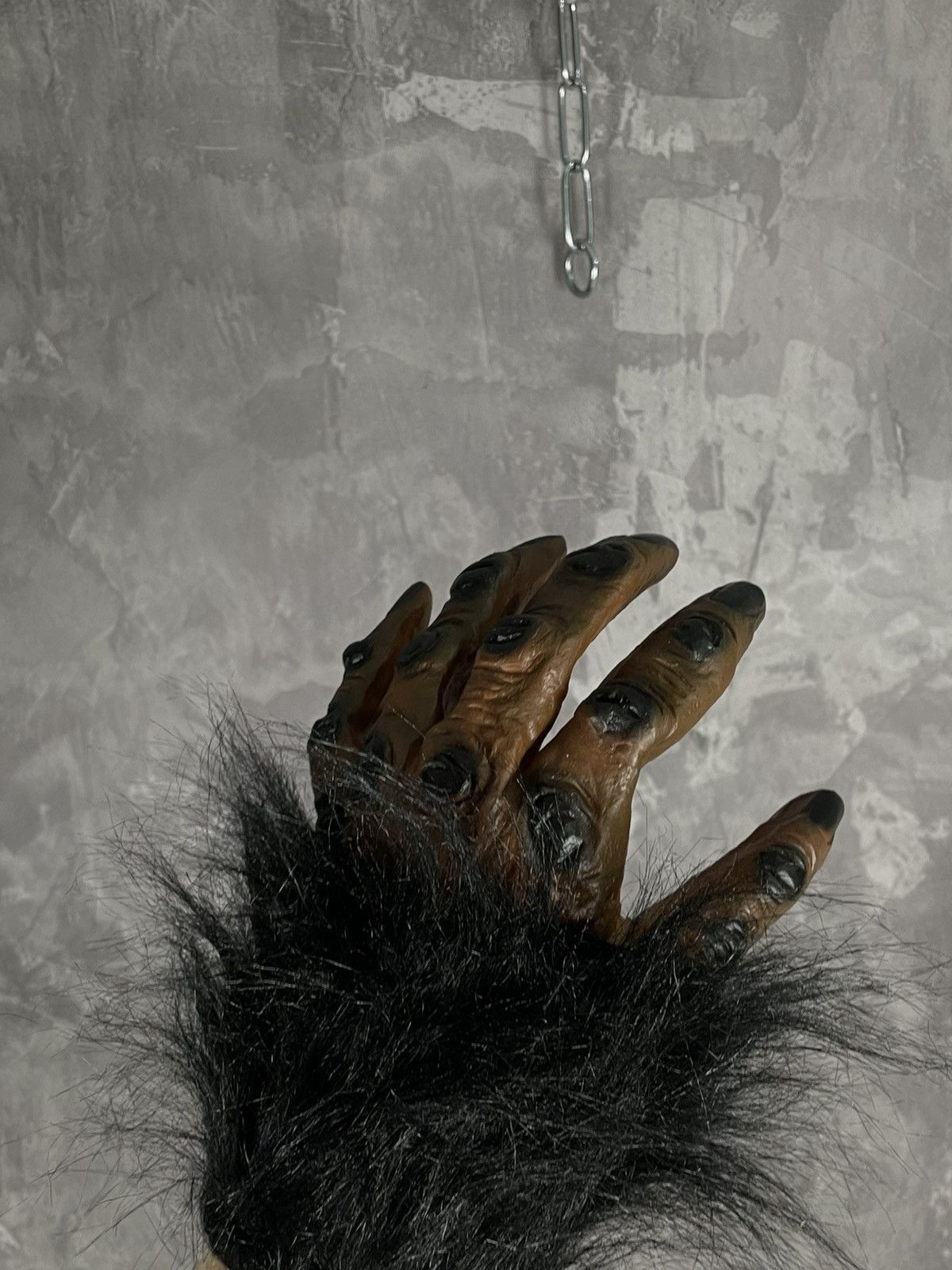 Vintage Vintage Humour Monster Fingers Fur Funny Gloves Size ONE SIZE - 6 Thumbnail
