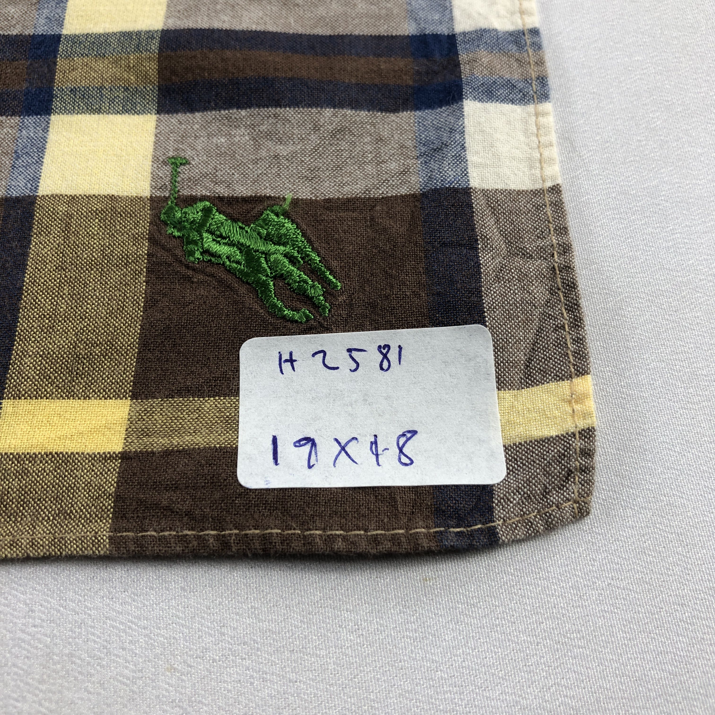 Polo Ralph Lauren × Vintage Polo Ralph Lauren Handkerchief Neckerchief Bandana H2581 Size ONE SIZE - 4 Thumbnail