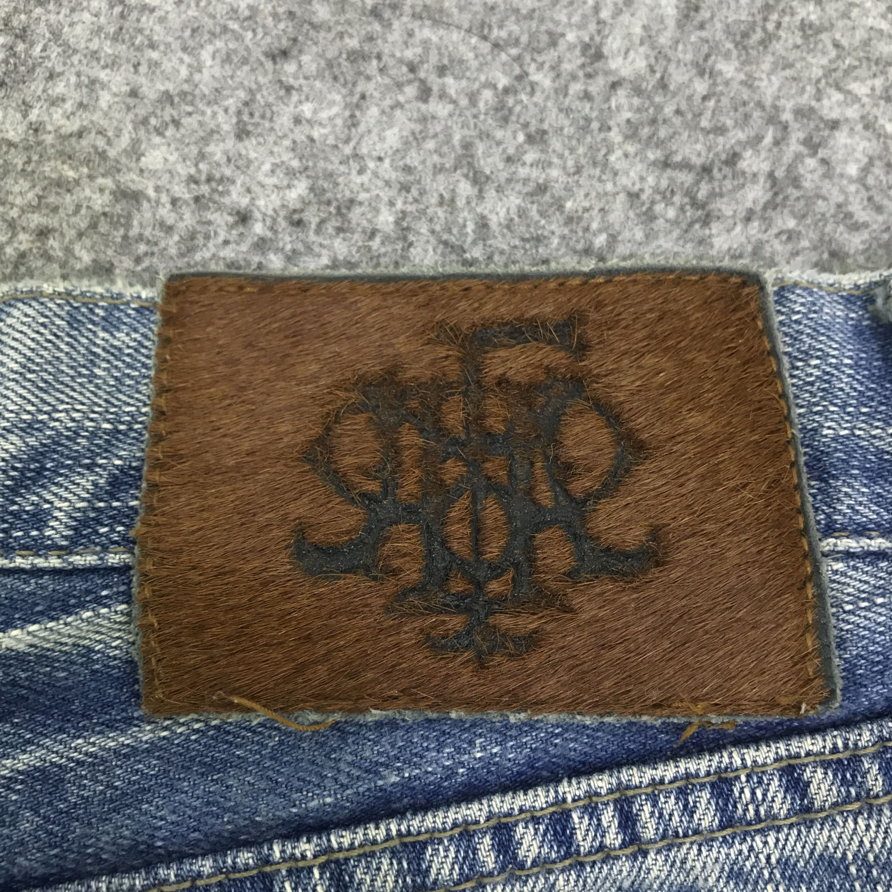 PPFM PPFM Japan Design distressed jeans Pants K130B17 Size US 32 / EU 48 - 16 Thumbnail