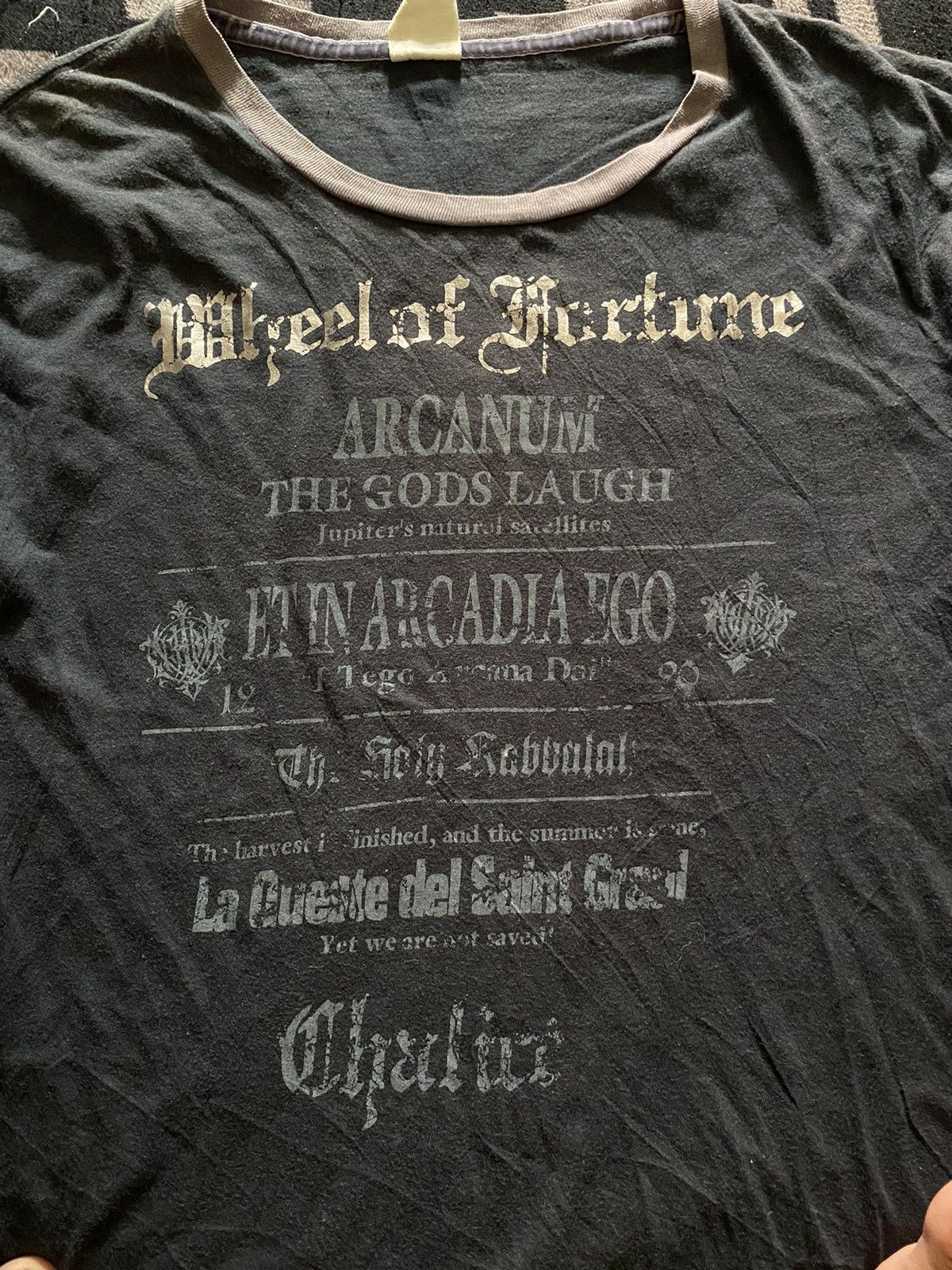 If Six Was Nine × Japanese Brand × Le Grande Bleu (L.G.B.) Vintage ikka poem tshirt Size US L / EU 52-54 / 3 - 3 Thumbnail