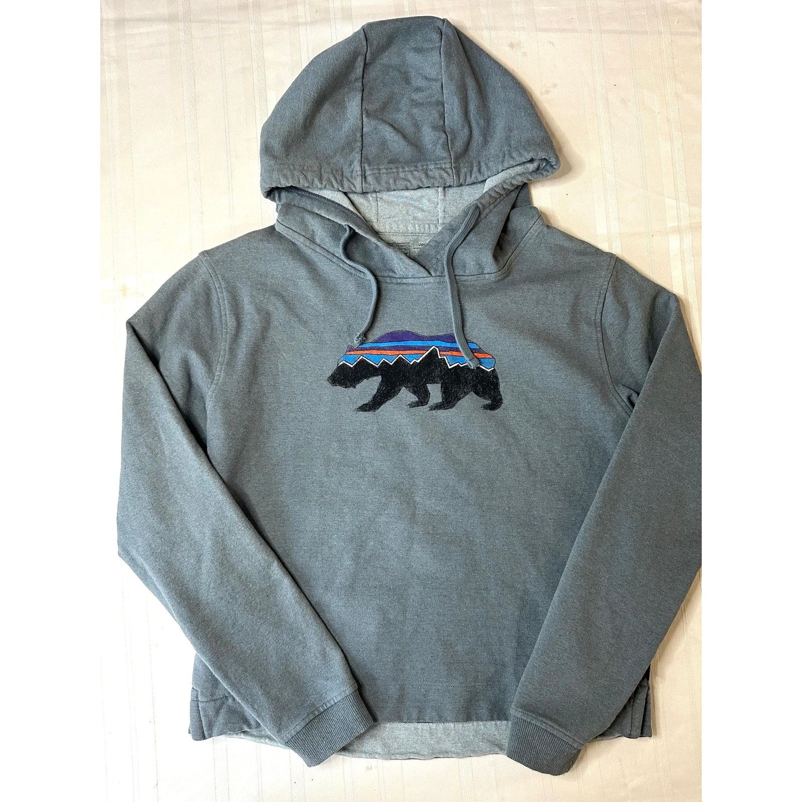 Patagonia Patagonia Women's Fitz Roy Bear Uprisal Hoody Sz M Blue Size M / US 6-8 / IT 42-44 - 1 Thumbnail