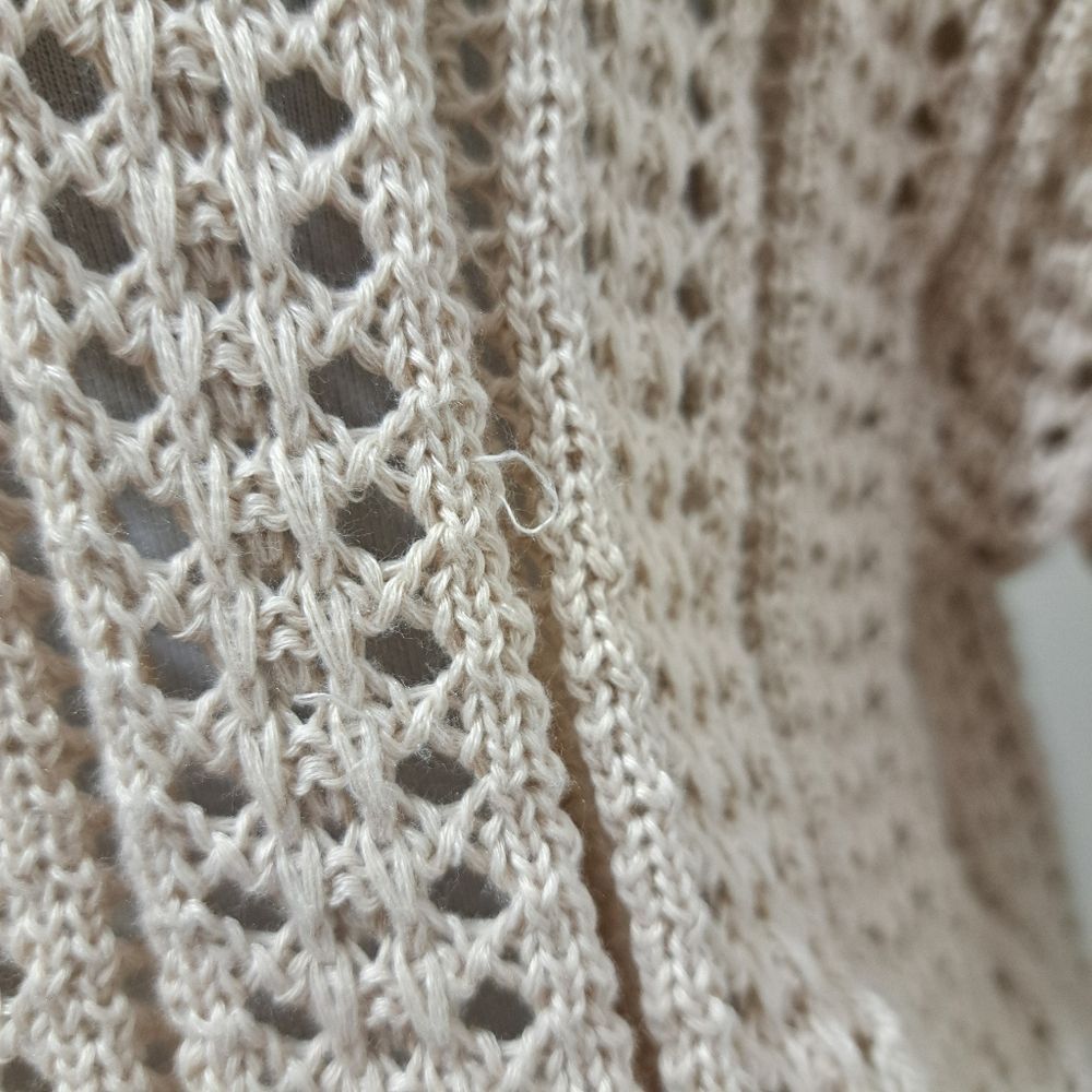 Other Solitaire 2 Piece Set Crochet Boho Knit Top/Pants Cover Up L Size 34" / US 12 / IT 48 - 14 Thumbnail