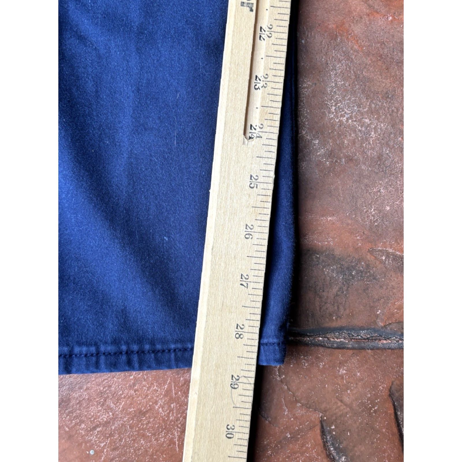 Polo Ralph Lauren VINTAGE Polo Ralph Lauren Stretch Slim Fit Pants Women's 31x30 Blue Preppy Size 24" / US 00 / IT 34 - 6 Thumbnail