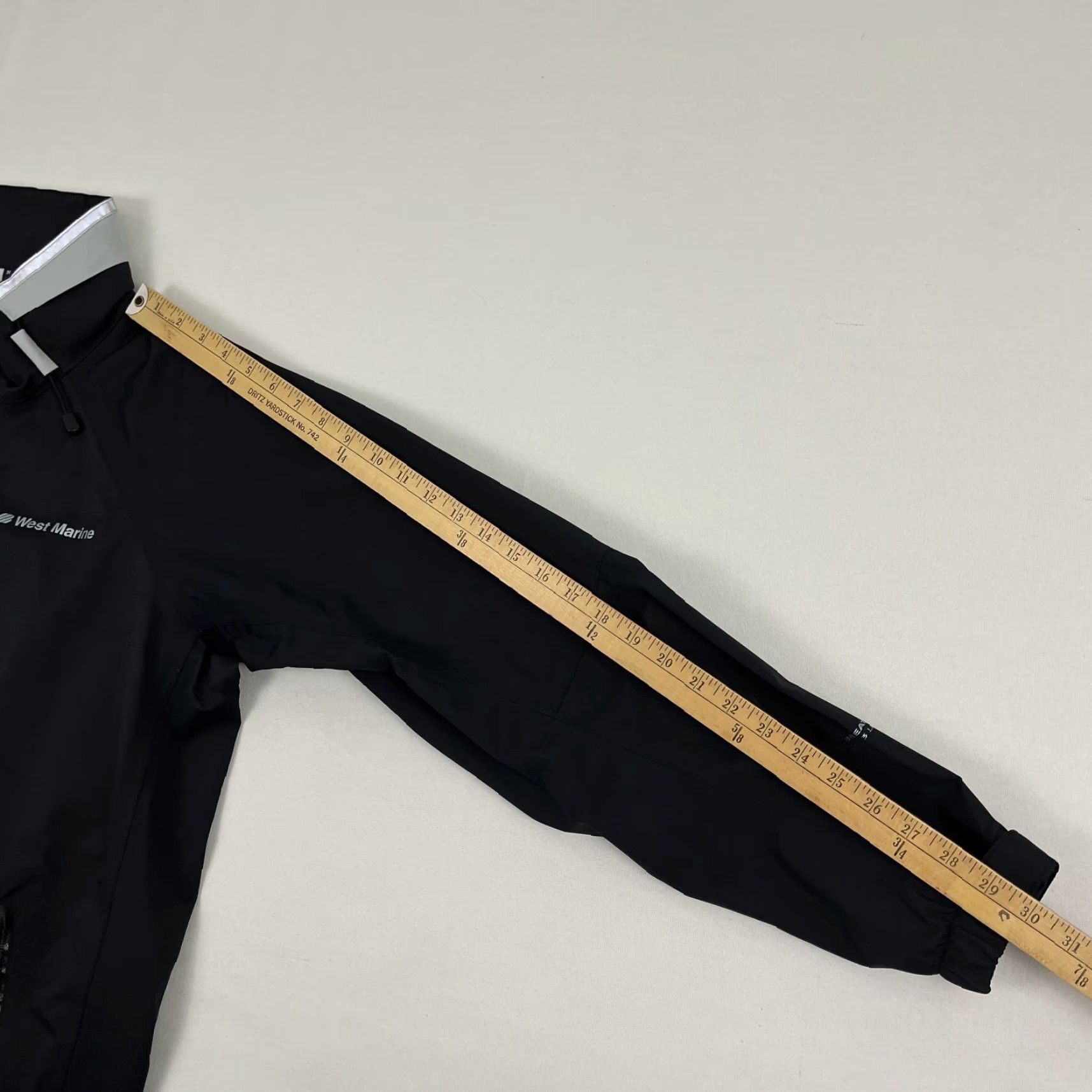 Vintage West Marine Jacket Men Medium Black Equator Hooded Rain Coat Taped Seams Fishing Size US M / EU 48-50 / 2 - 7 Thumbnail