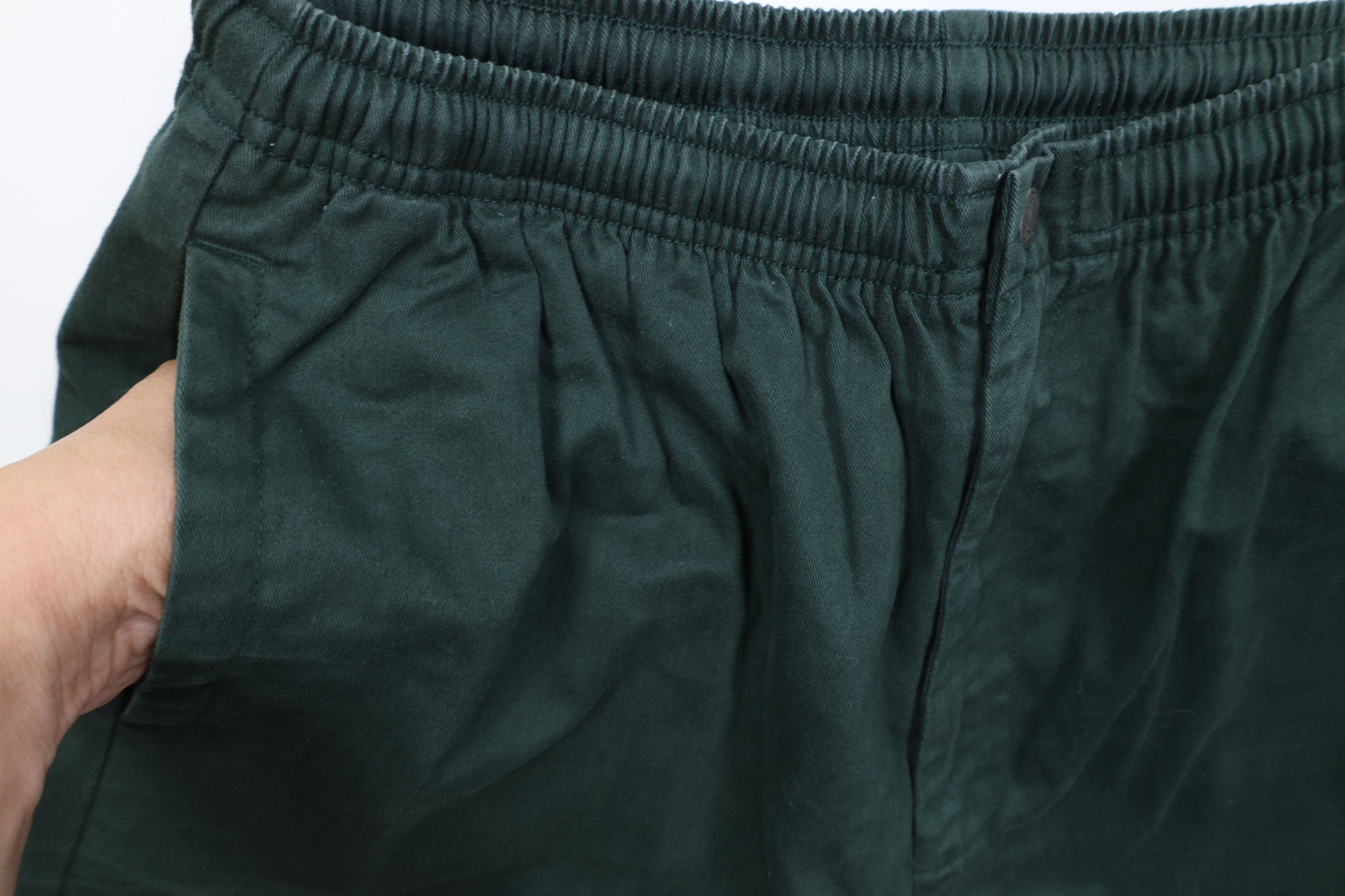 Ralph Lauren Vintage 90s Ralph Lauren Above Knee Cotton Dad Shorts Dark Size US 36 / EU 52 - 8 Thumbnail