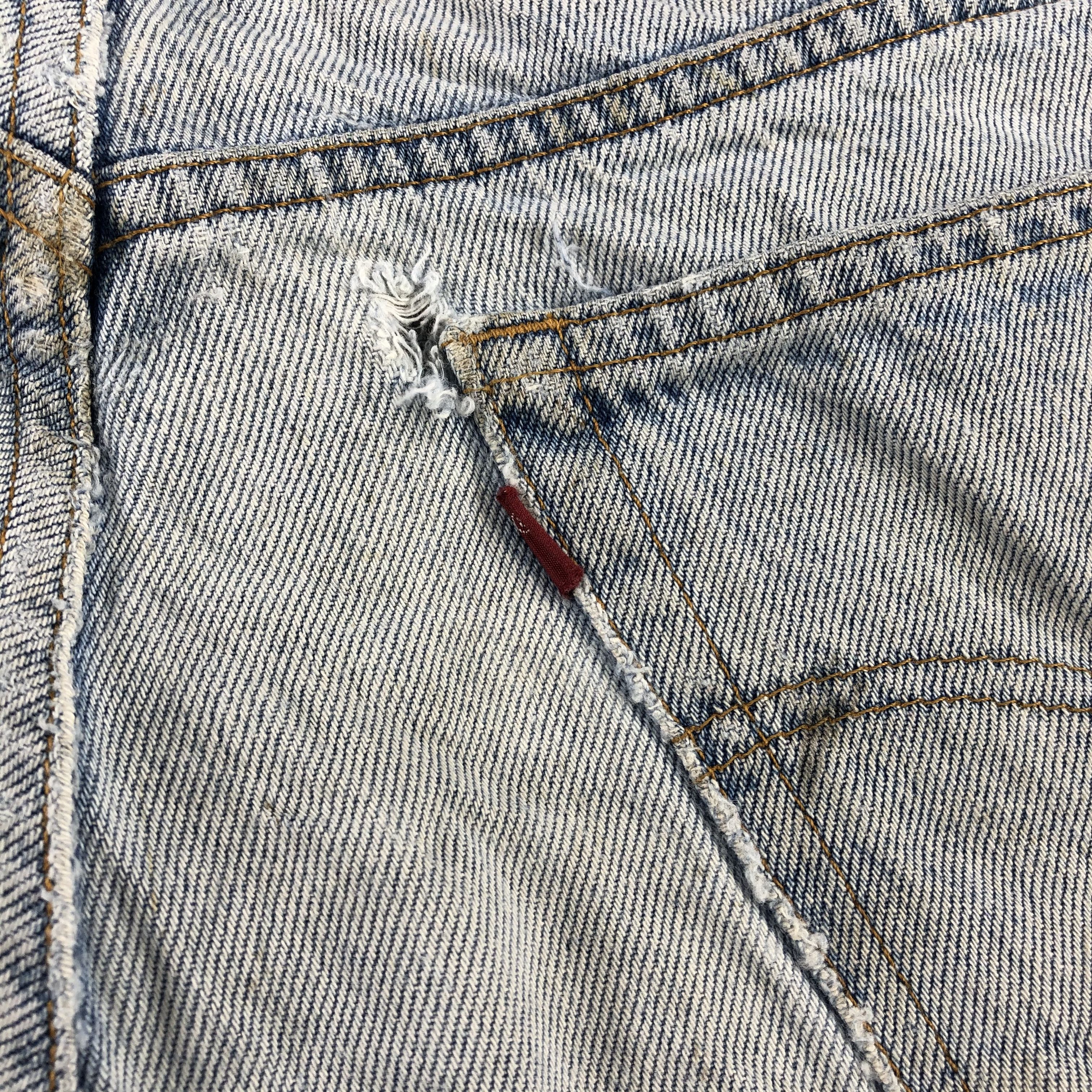 Levi's Vintage Levi's 901 Jeans Dirty Wash Denim KJ1061 Size US 32 / EU 48 - 9 Thumbnail